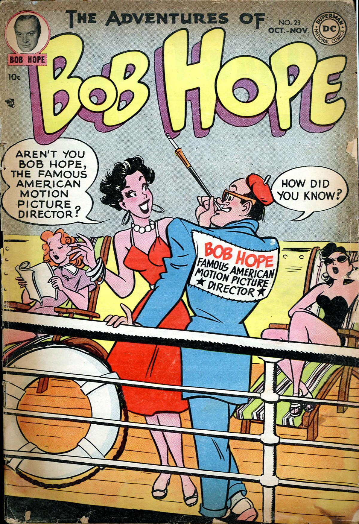 Read online The Adventures of Bob Hope comic -  Issue #23 - 1
