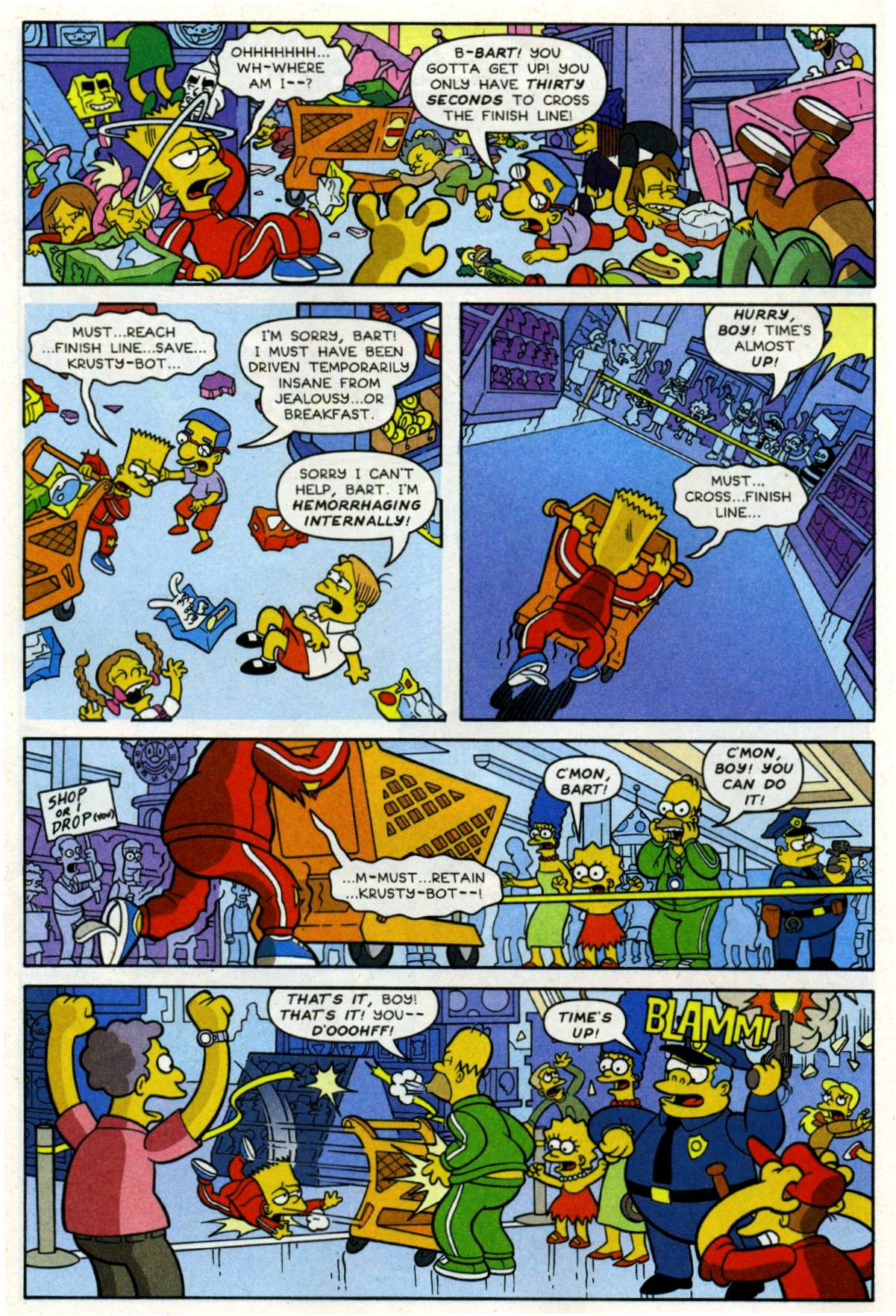 Read online Bongo Comics Free-For-All! comic -  Issue #2007 - 13