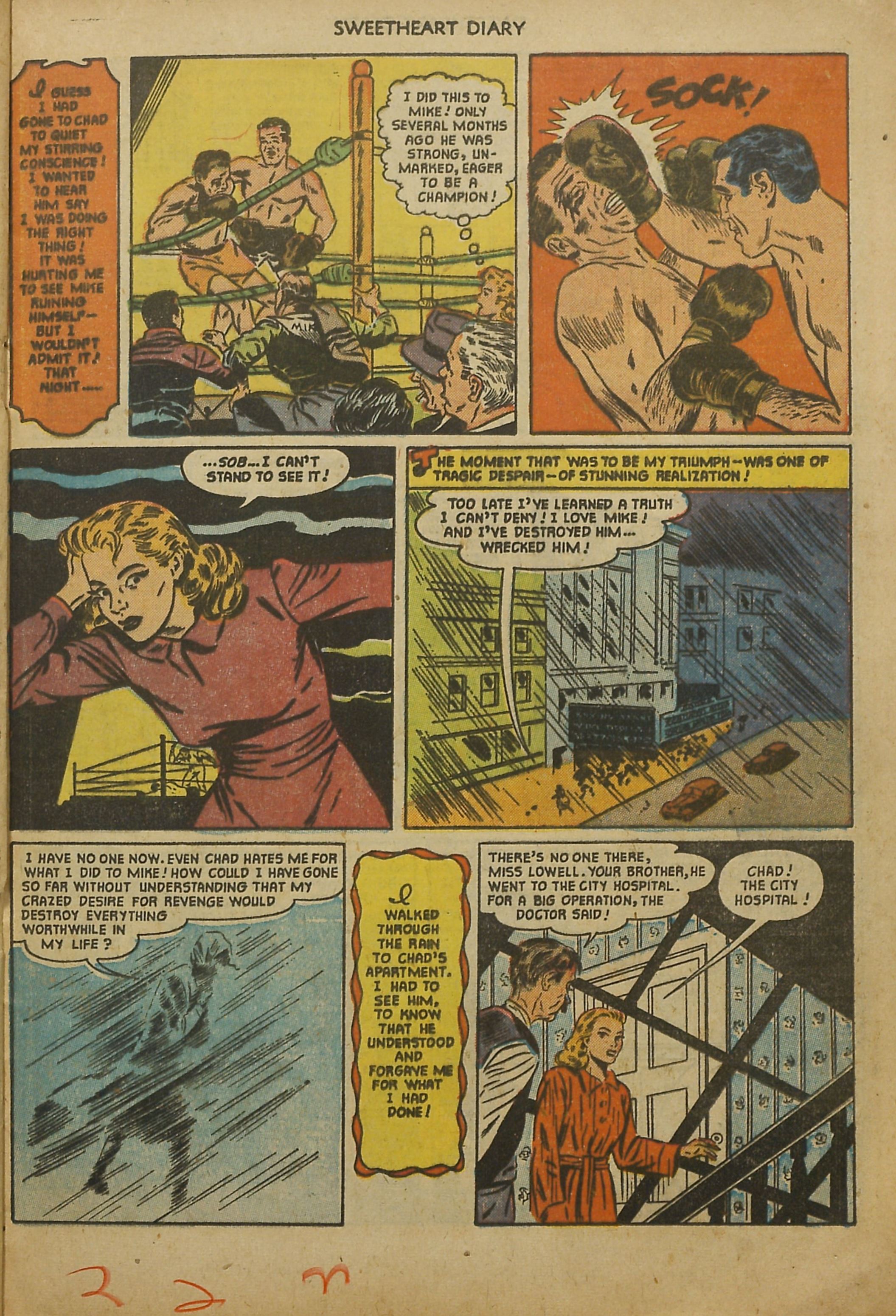 Read online Sweetheart Diary comic -  Issue #8 - 21