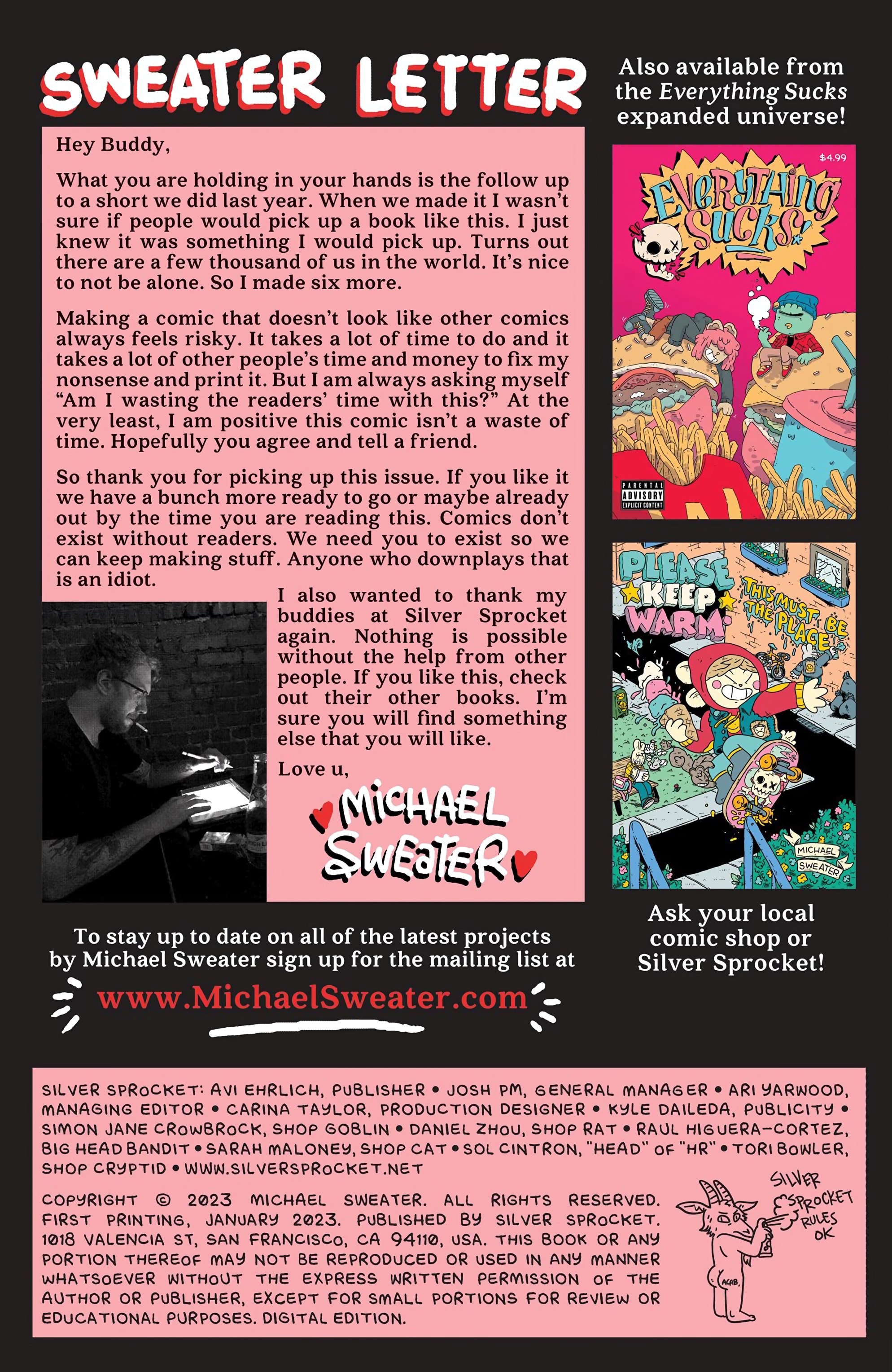 Read online Everything Sucks comic -  Issue #2 - 2