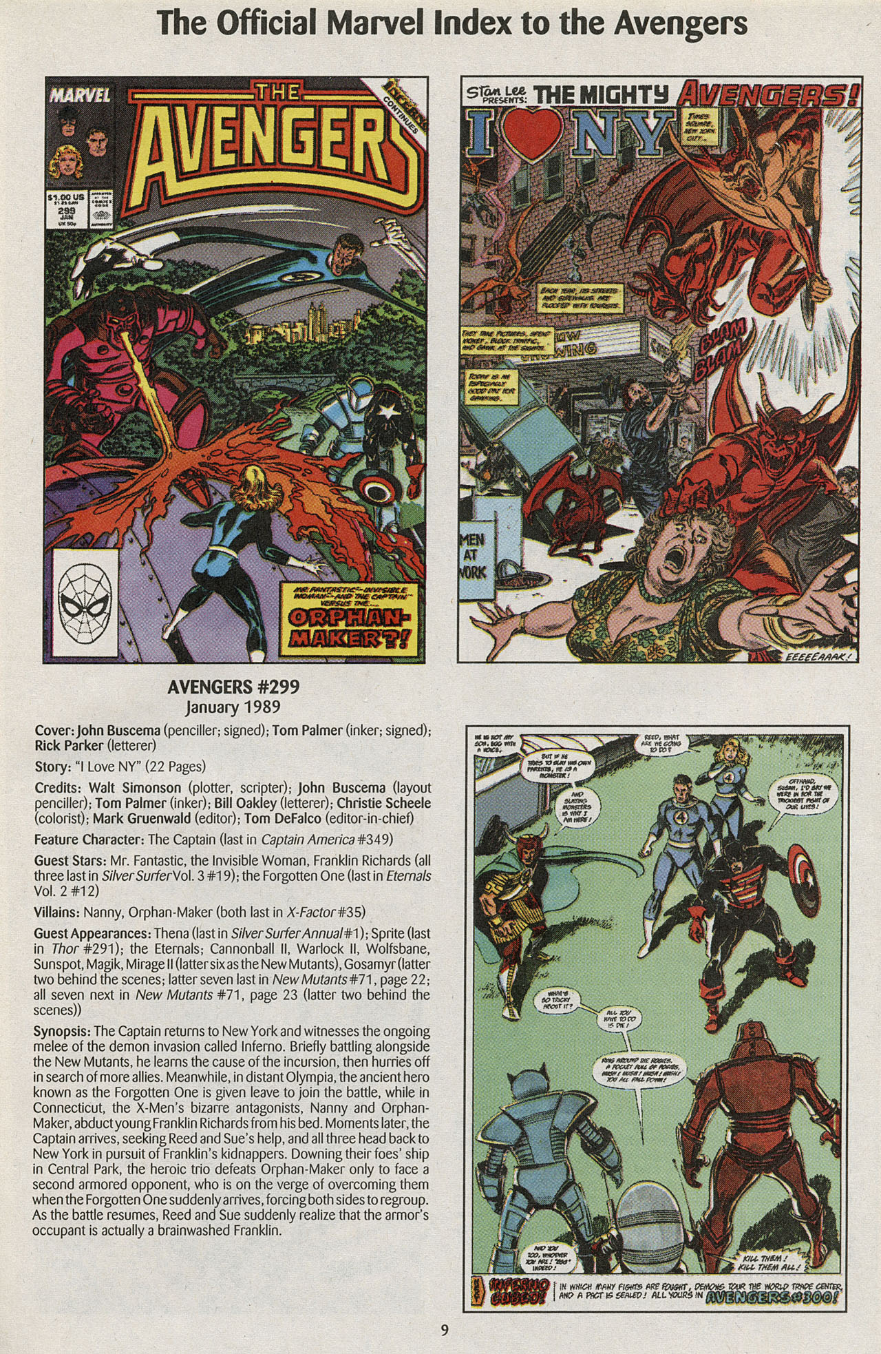Read online The Official Marvel Index to the Avengers comic -  Issue #6 - 11