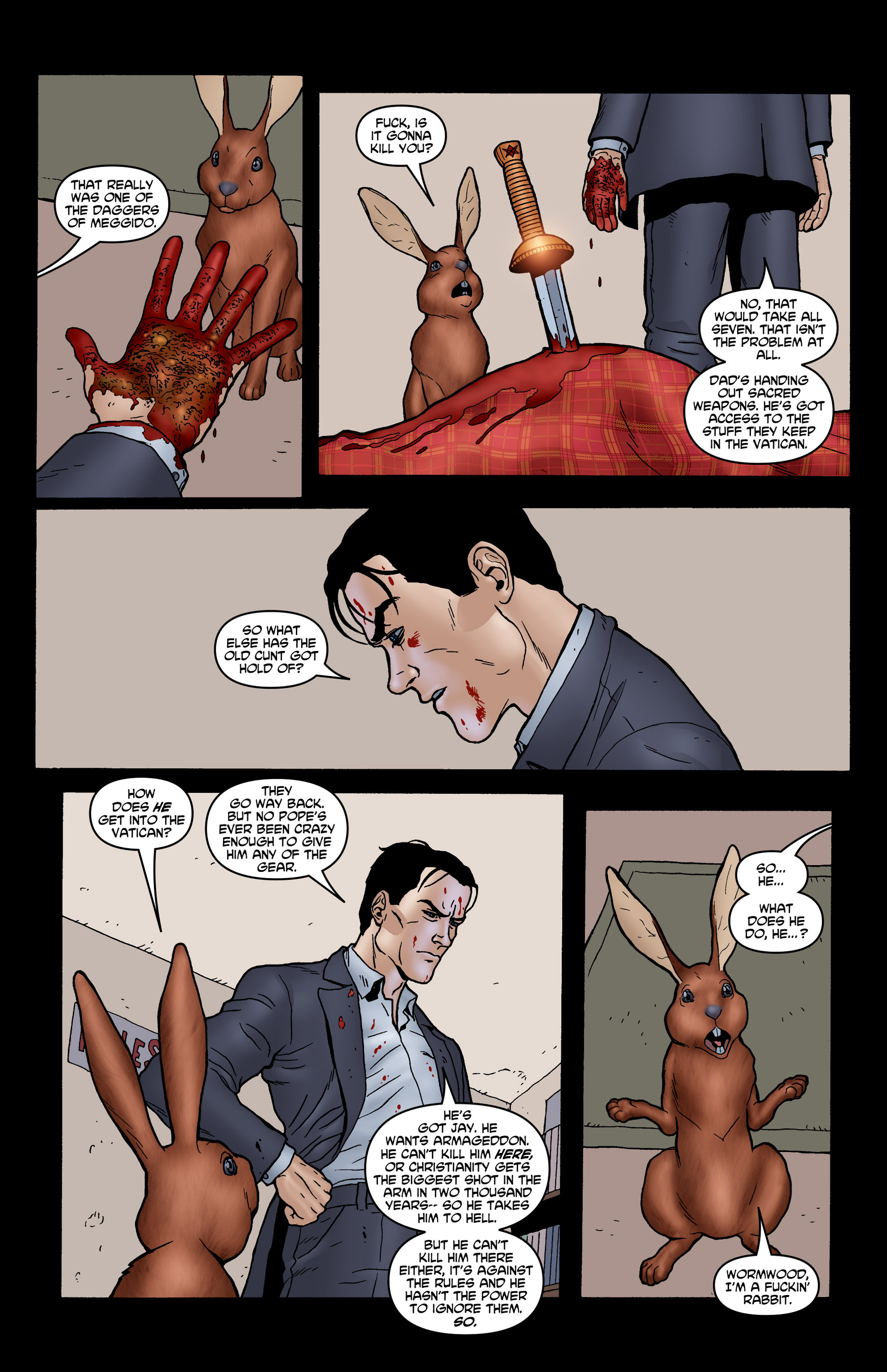 Read online Chronicles of Wormwood comic -  Issue #5 - 12