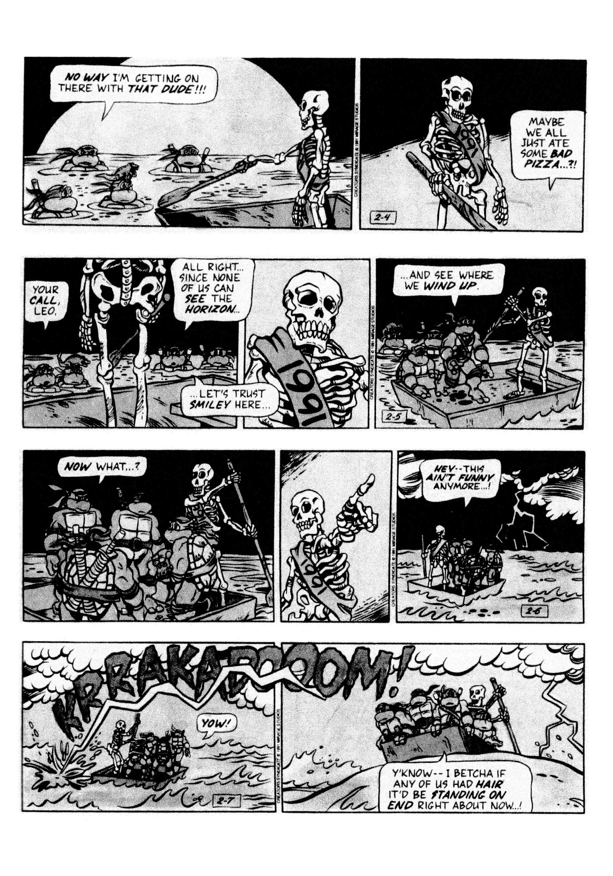 Read online Teenage Mutant Ninja Turtles: Complete Newspaper Daily Comic Strip Collection comic -  Issue # TPB 2 (Part 1) - 23