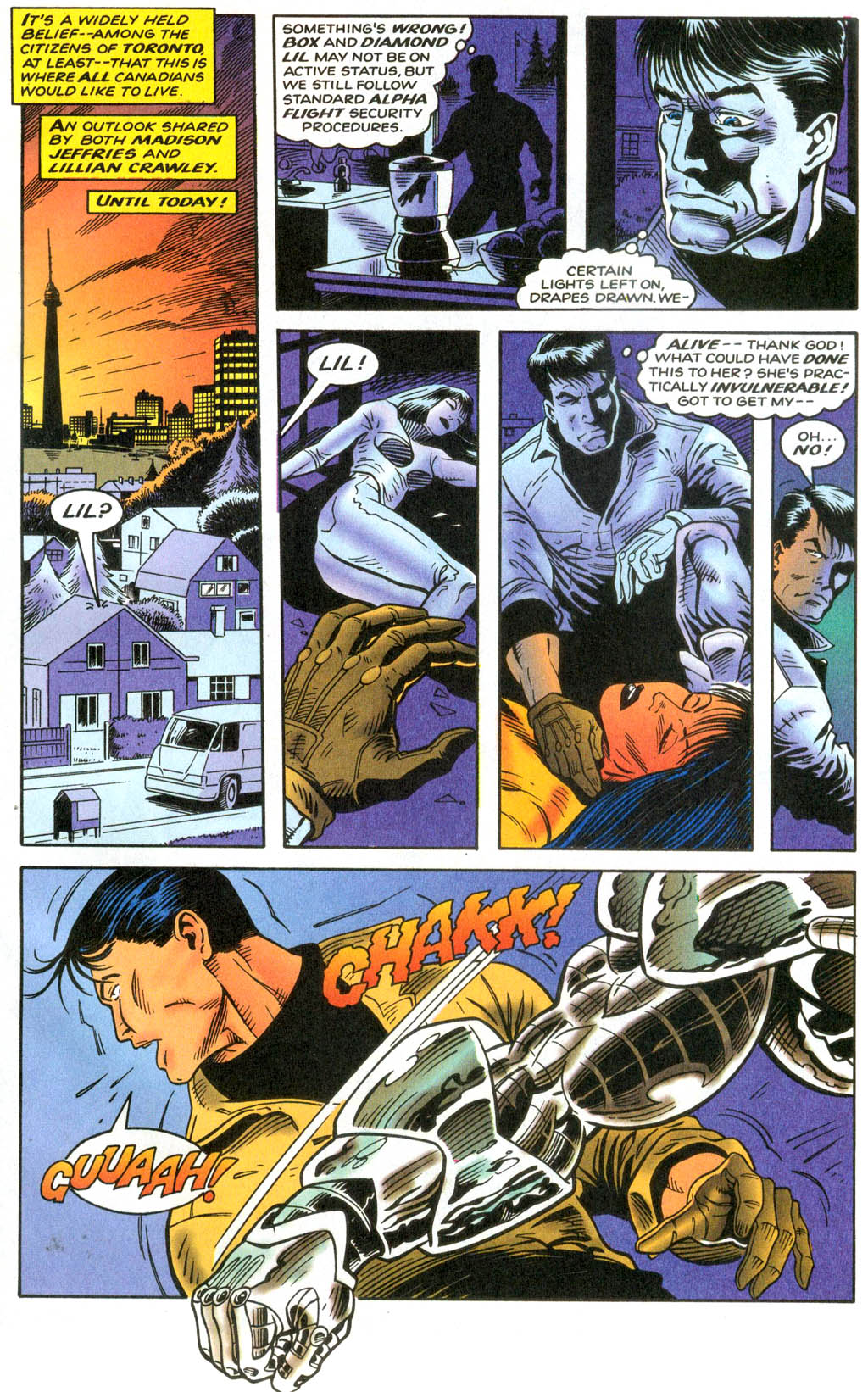 Read online Death Metal vs. Genetix comic -  Issue #1 - 2