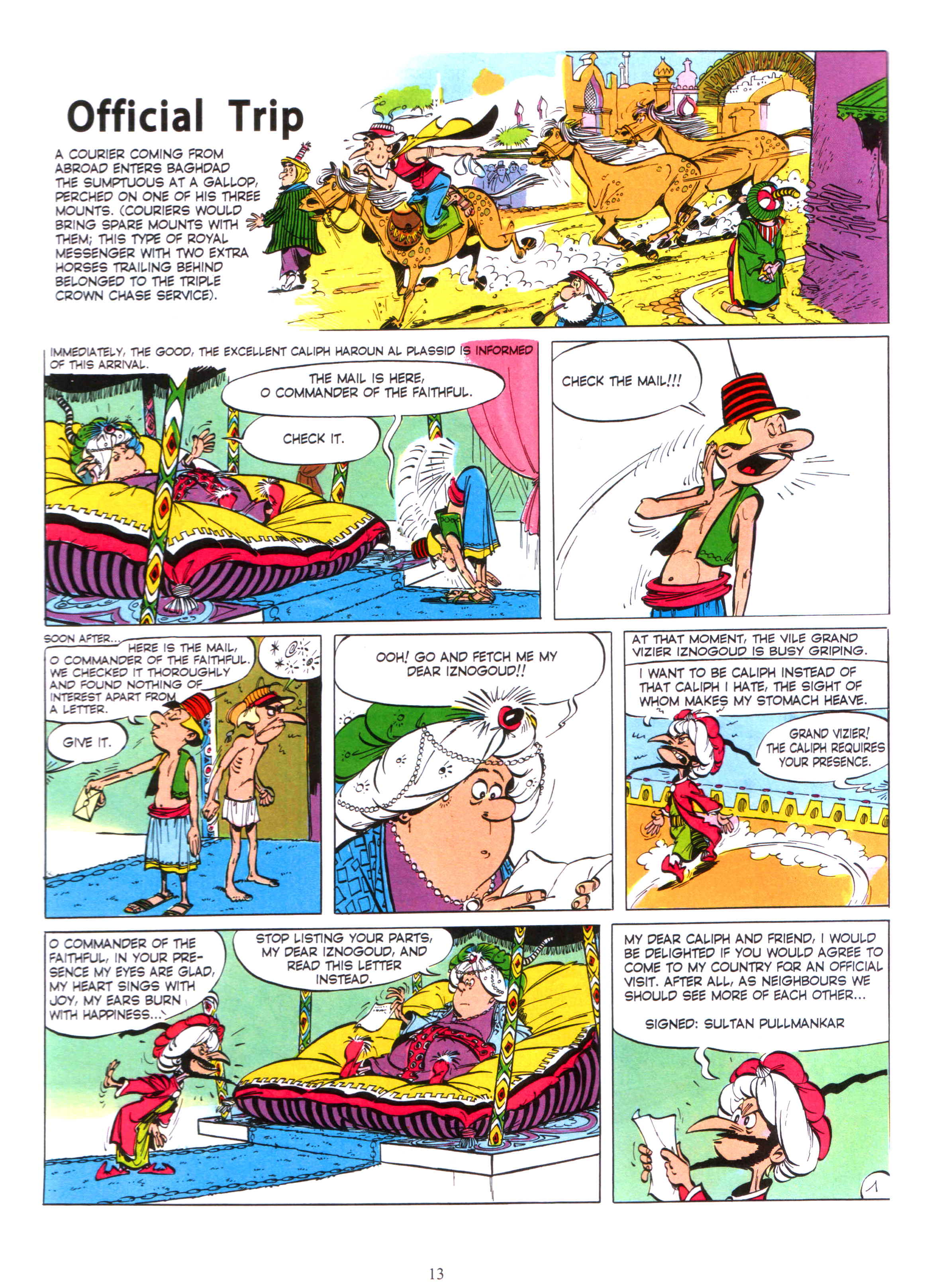 Read online Iznogoud comic -  Issue #9 - 12