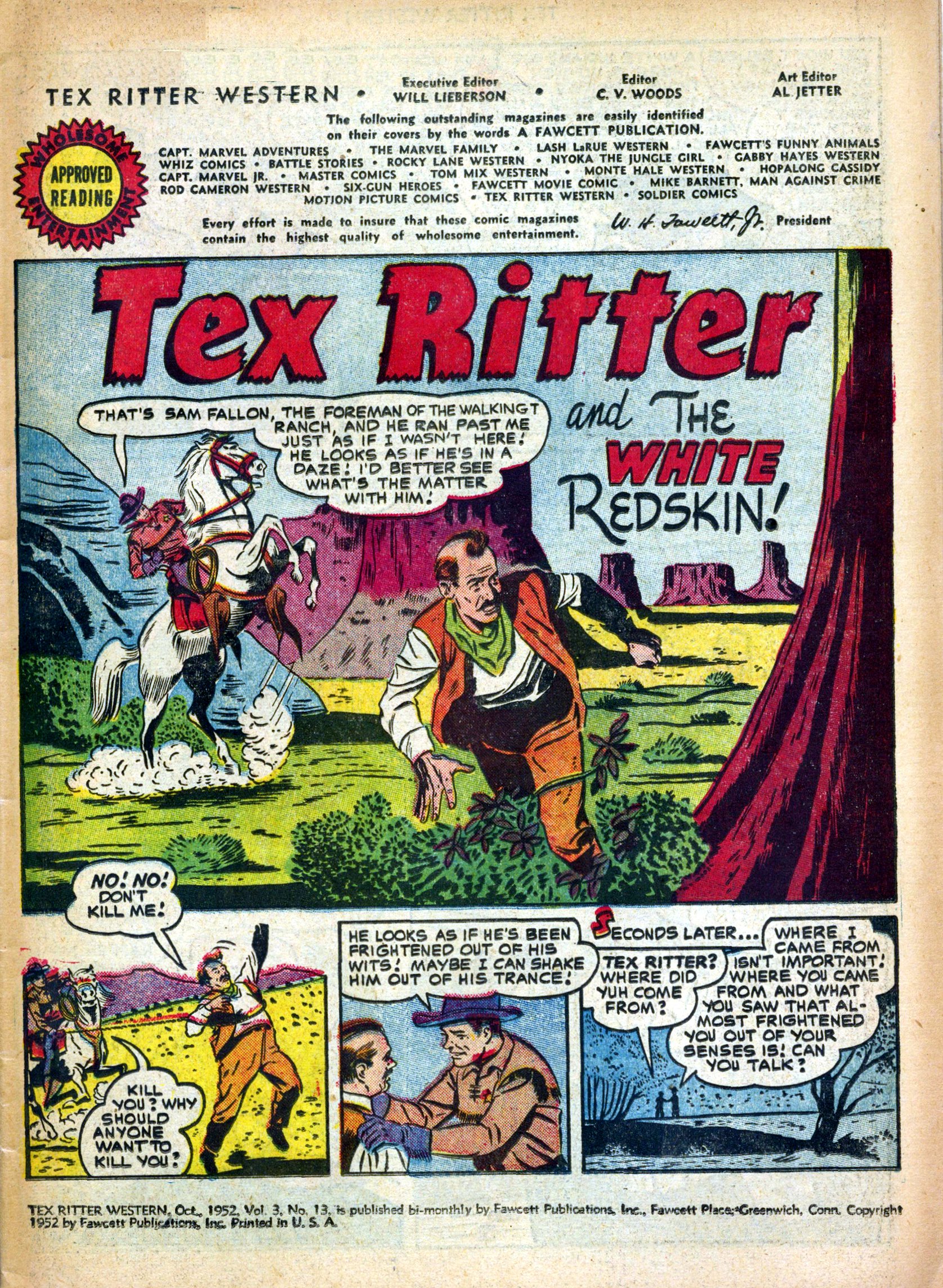 Read online Tex Ritter Western comic -  Issue #13 - 3