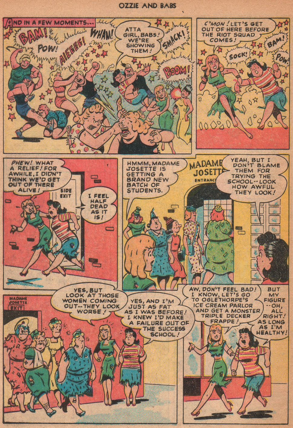 Read online Ozzie And Babs comic -  Issue #8 - 32