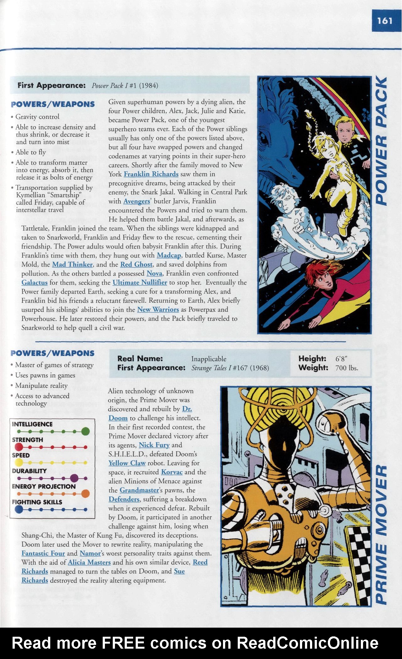 Read online Marvel Encyclopedia comic -  Issue # TPB 6 - 164