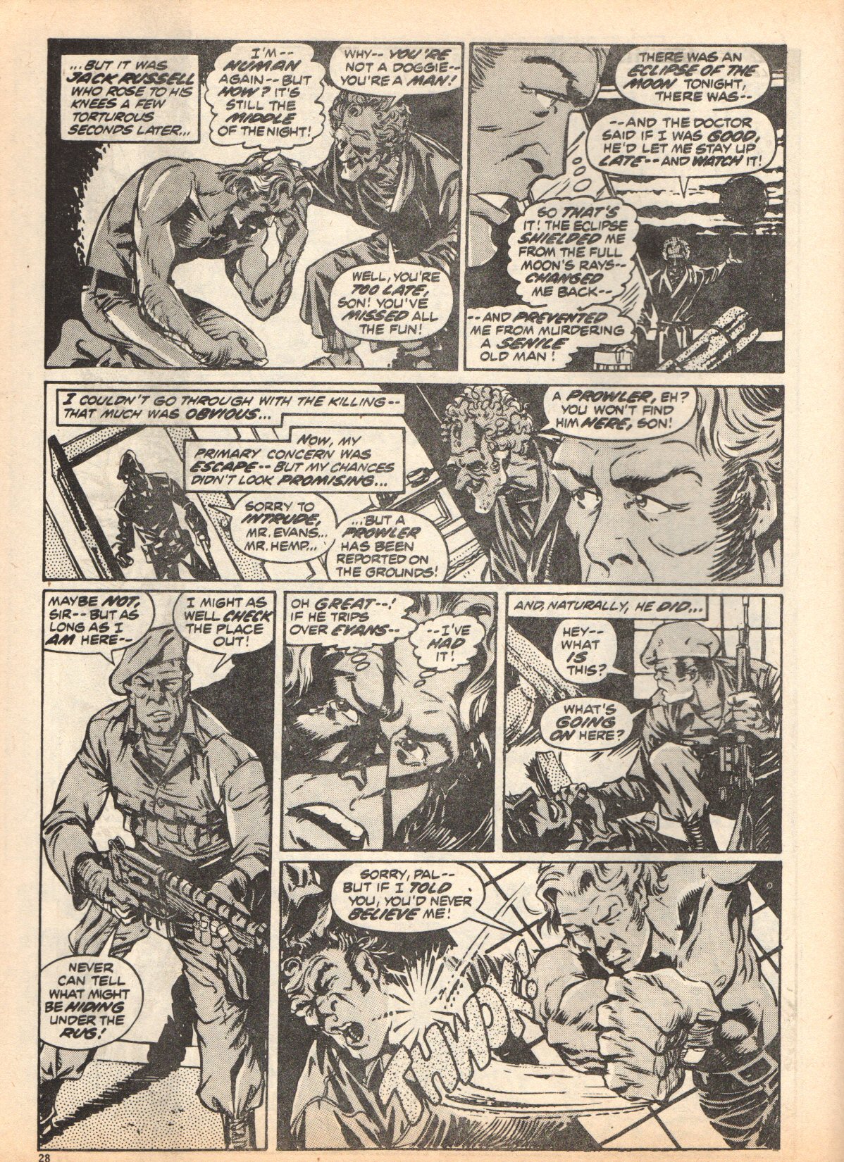 Read online Dracula Lives (1974) comic -  Issue #20 - 28