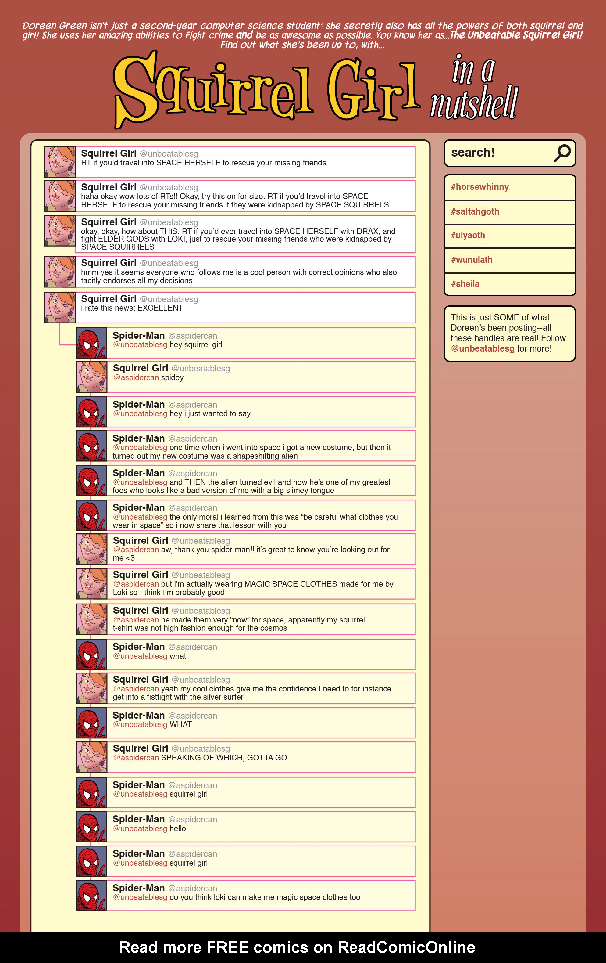 Read online The Unbeatable Squirrel Girl Omnibus comic -  Issue # TPB (Part 11) - 33