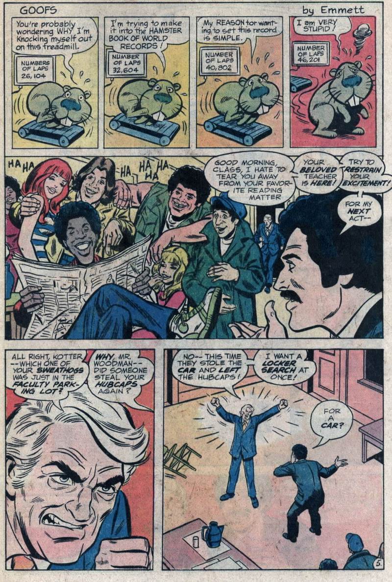 Read online Welcome Back, Kotter comic -  Issue #6 - 6