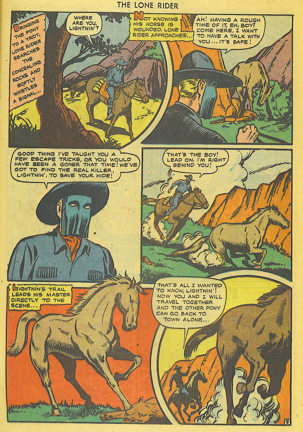 Read online The Lone Rider comic -  Issue #5 - 22