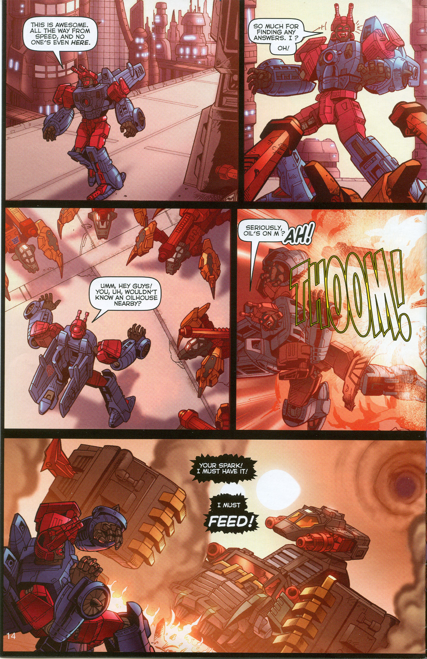 Read online Transformers: Collectors' Club comic -  Issue #3 - 14