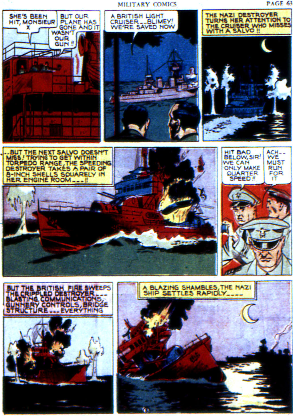 Read online Military Comics comic -  Issue #6 - 65