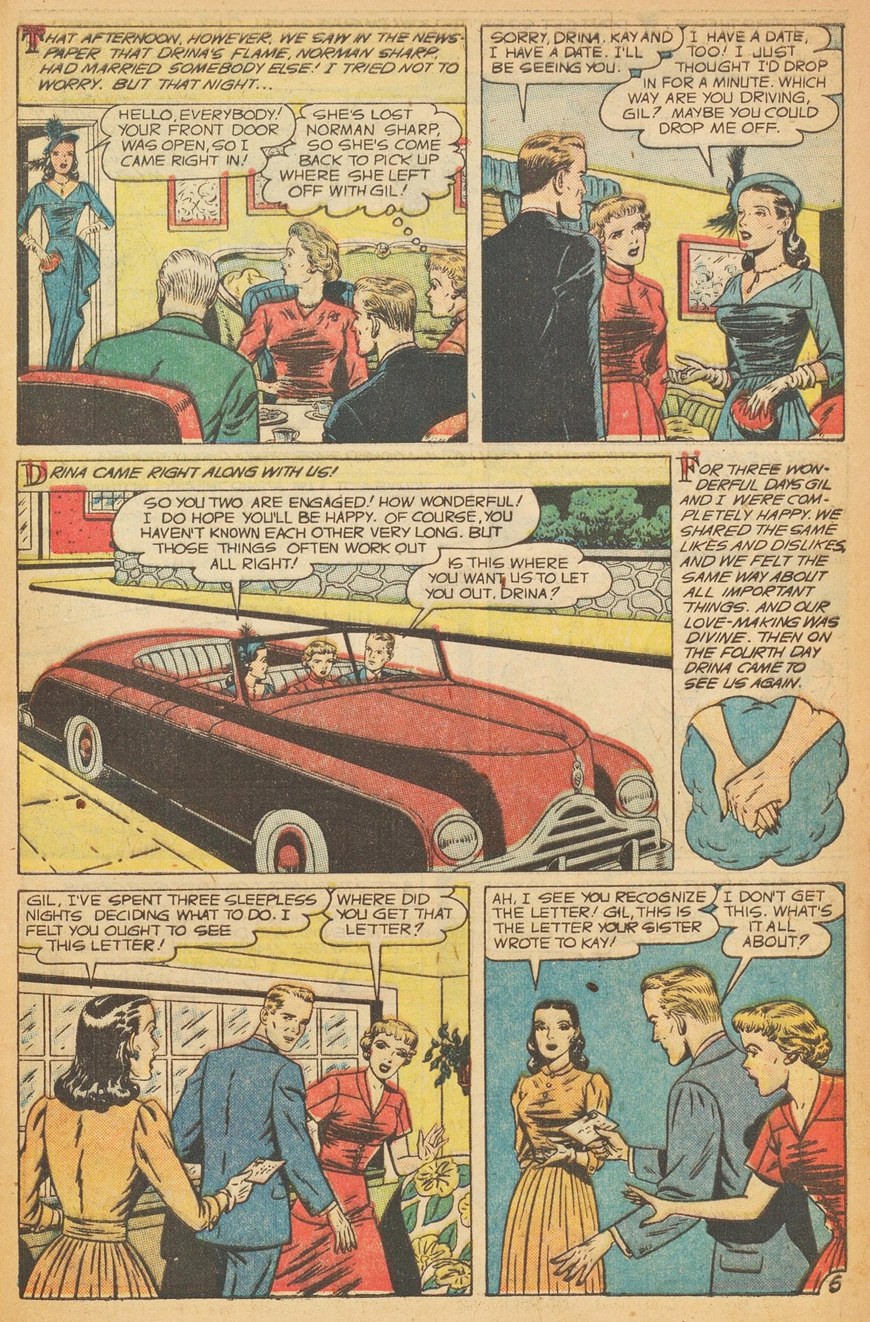 Read online Glamorous Romances comic -  Issue #45 - 47