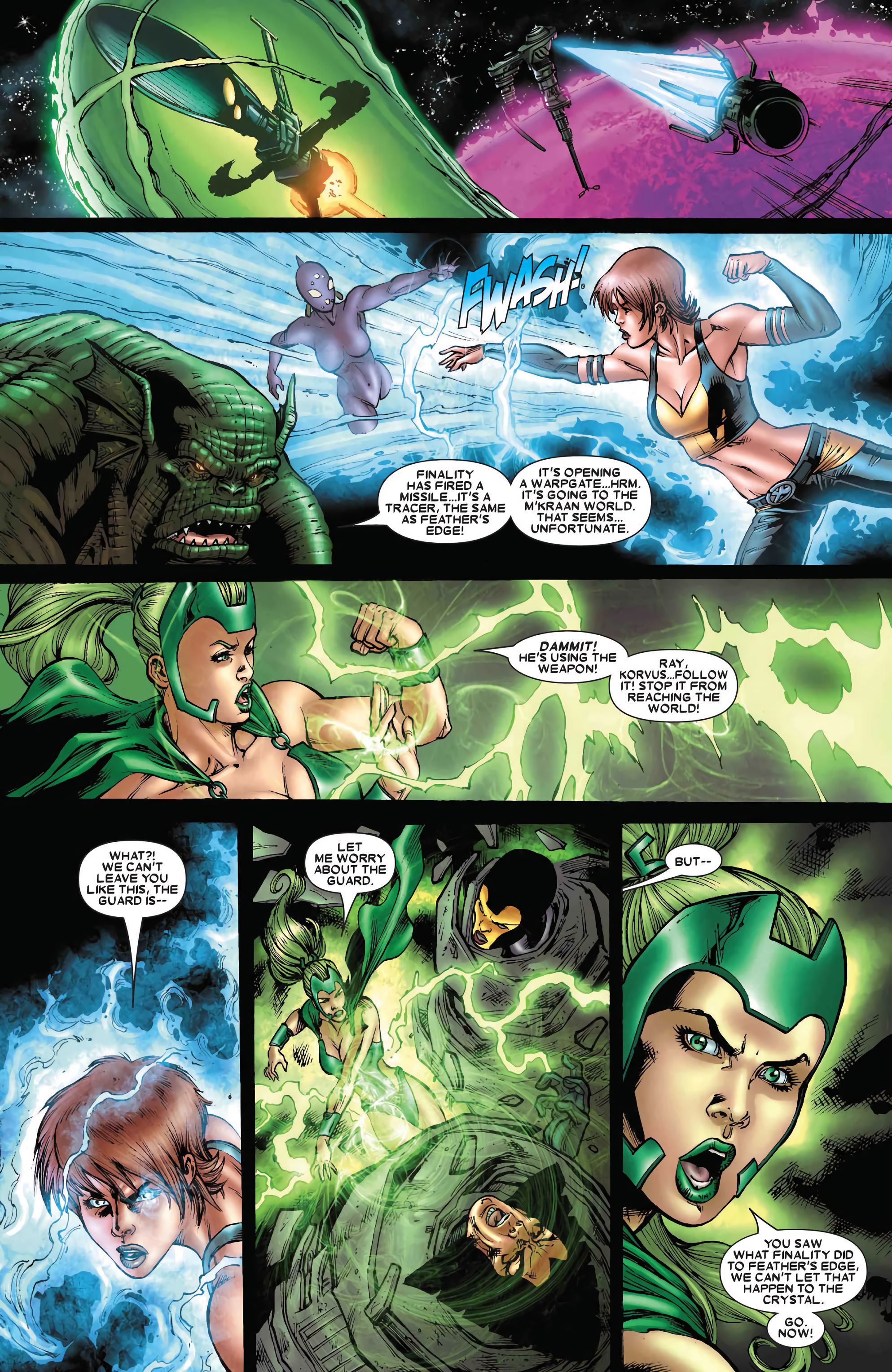 Read online War of Kings Omnibus comic -  Issue # TPB (Part 4) - 76