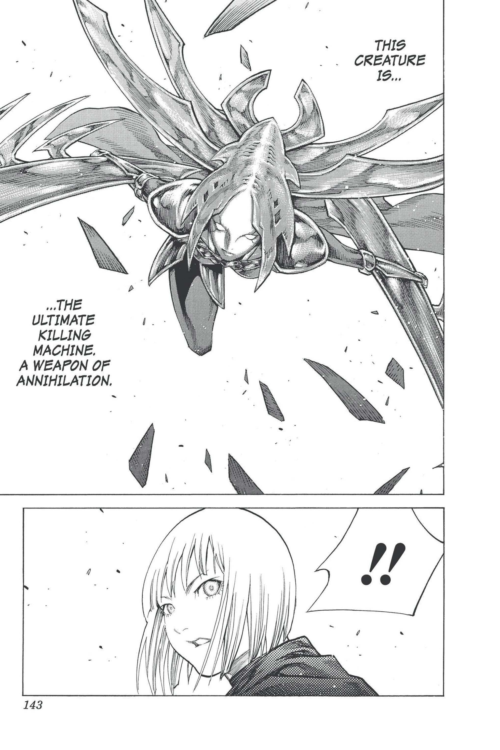 Read online Claymore comic -  Issue #17 - 131