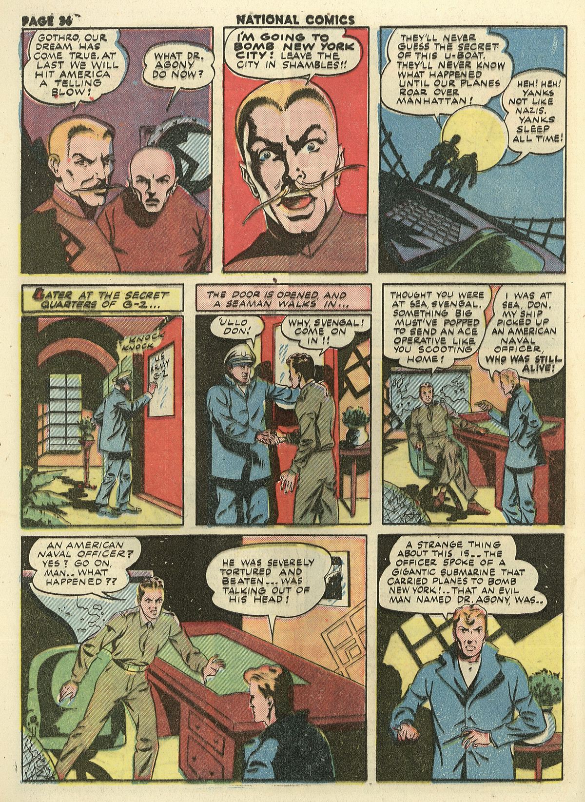 Read online National Comics comic -  Issue #28 - 38