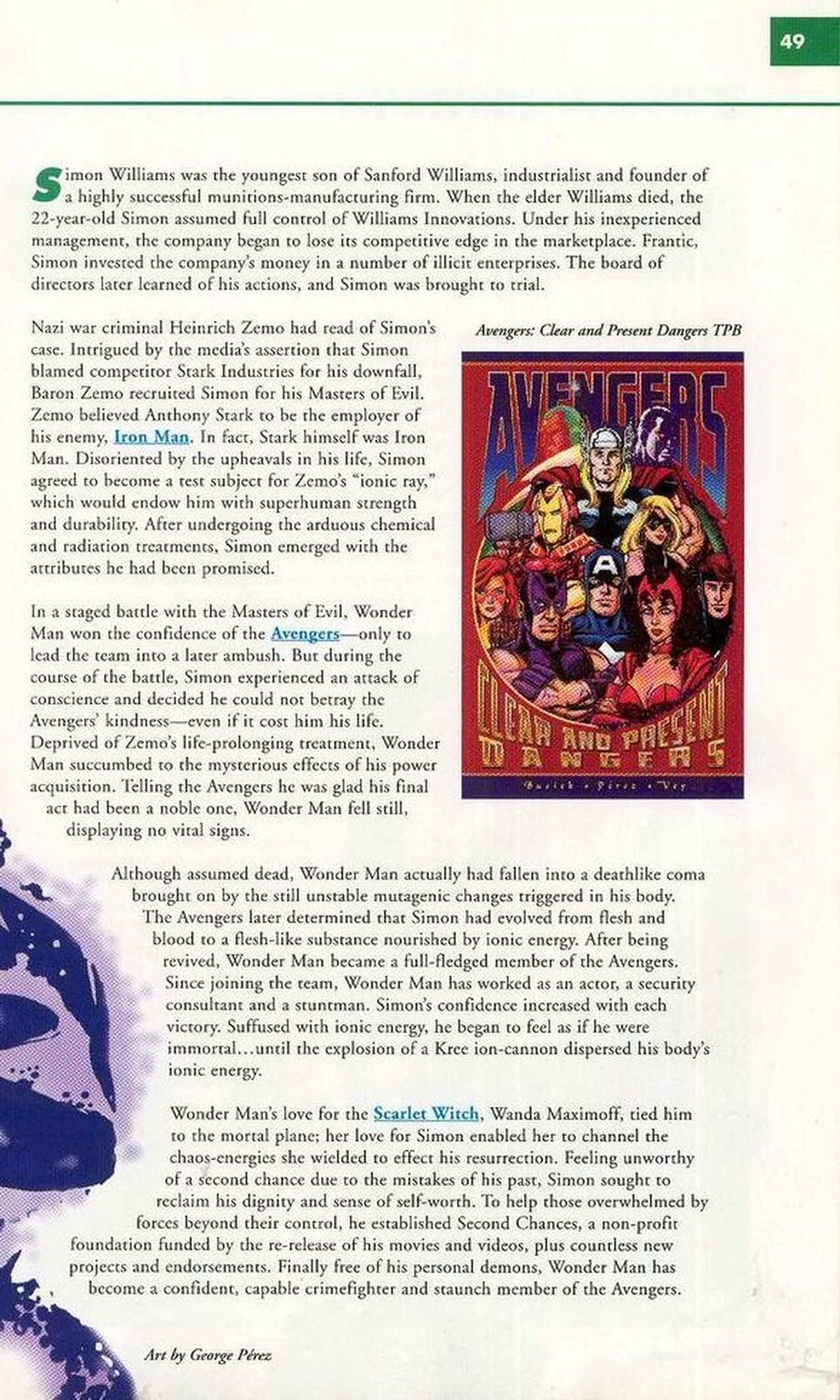 Read online Marvel Encyclopedia comic -  Issue # TPB 1 - 46