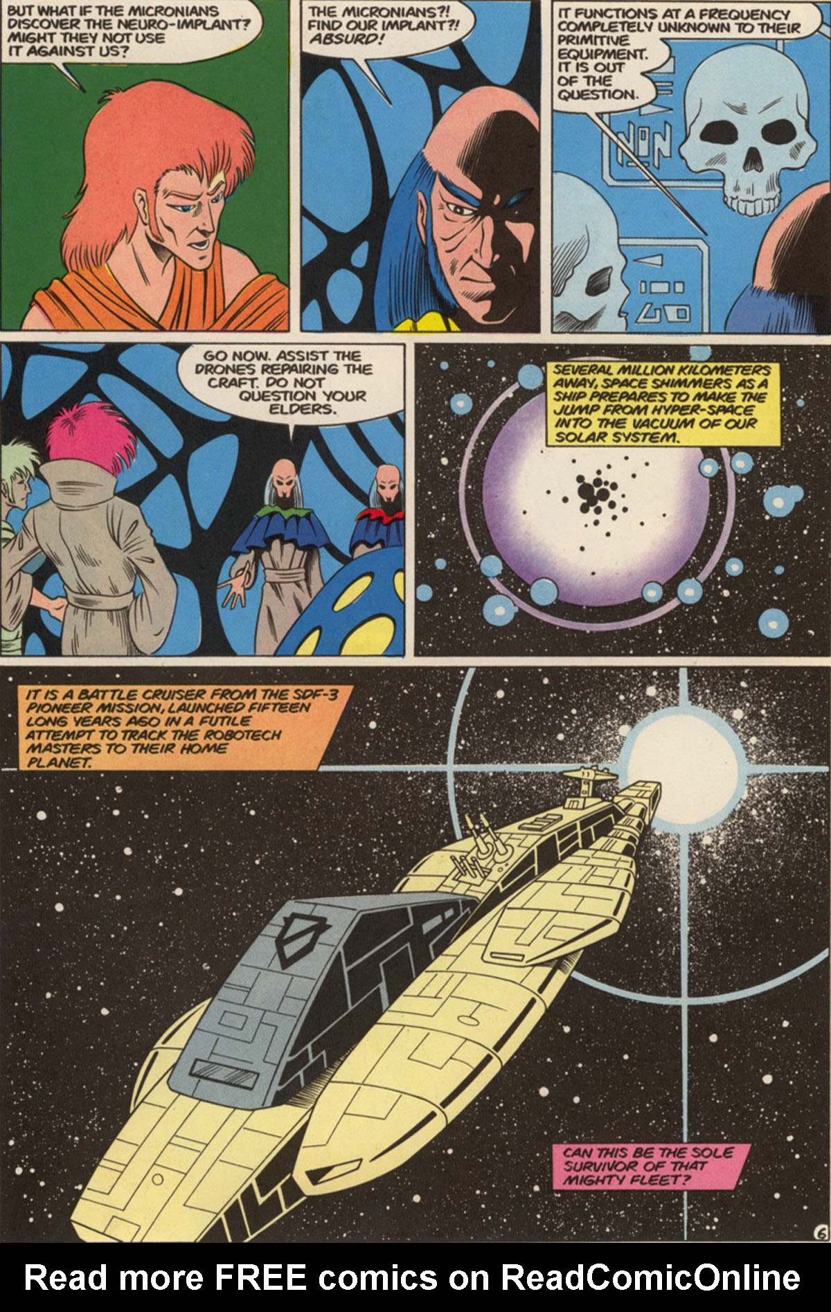 Read online Robotech Masters comic -  Issue #10 - 8