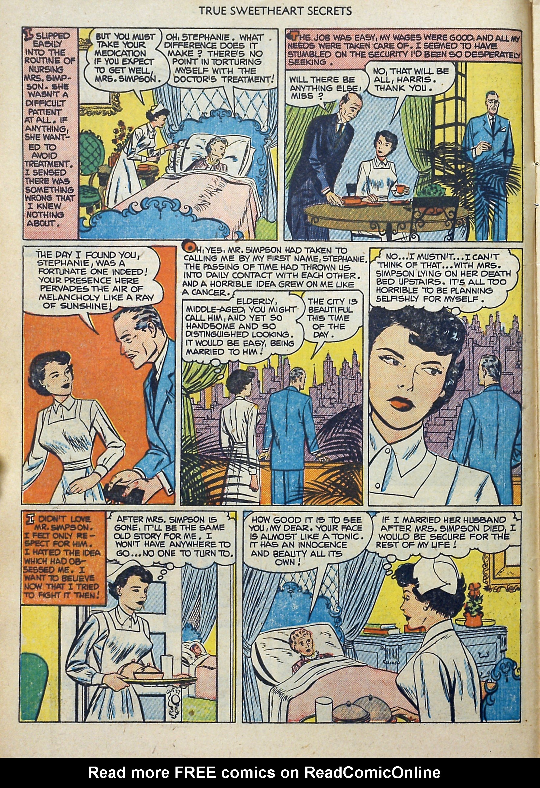 Read online True Sweetheart Secrets comic -  Issue #6 - 6