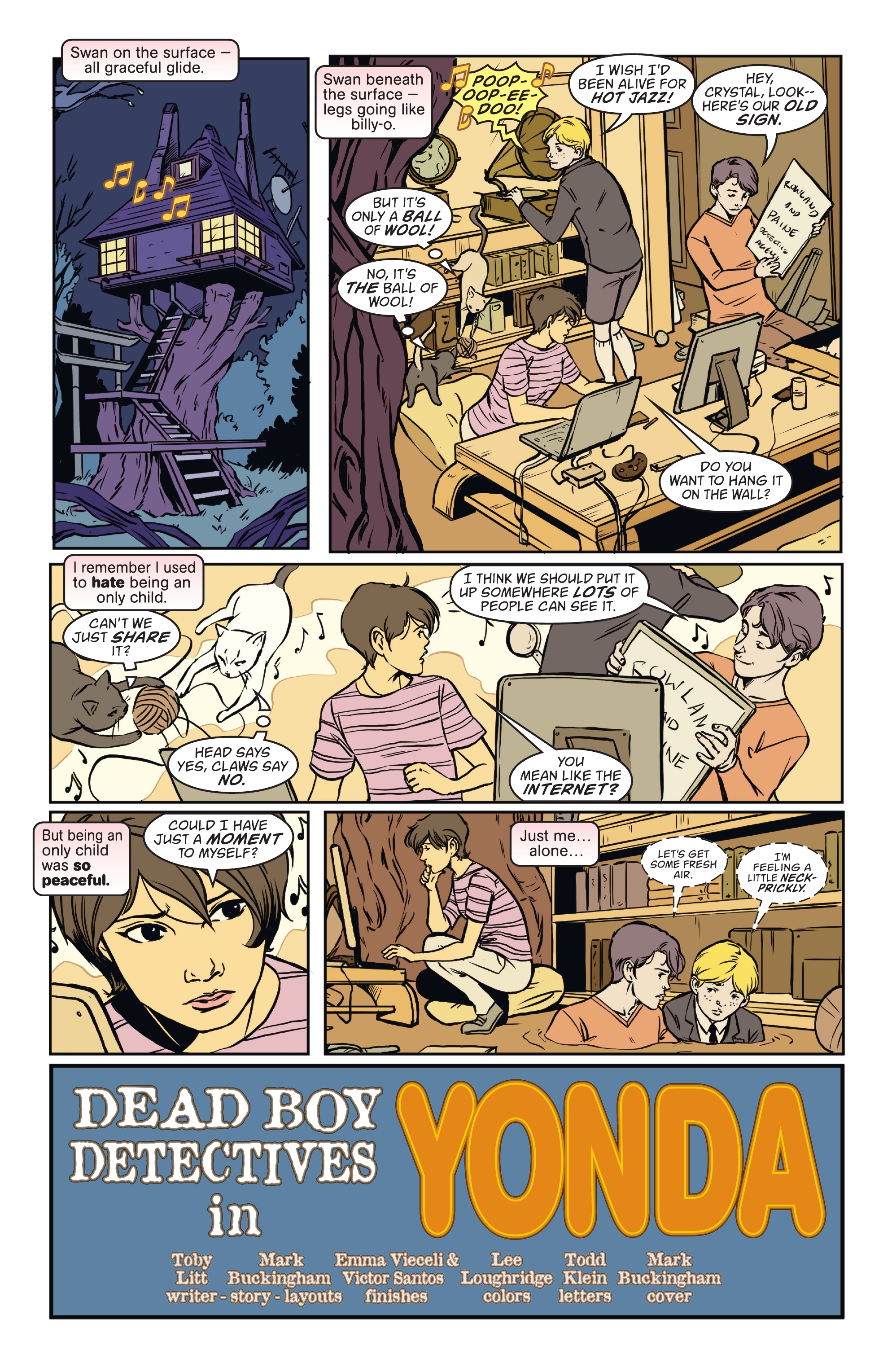 Read online Dead Boy Detectives by Toby Litt & Mark Buckingham comic -  Issue # TPB (Part 3) - 65