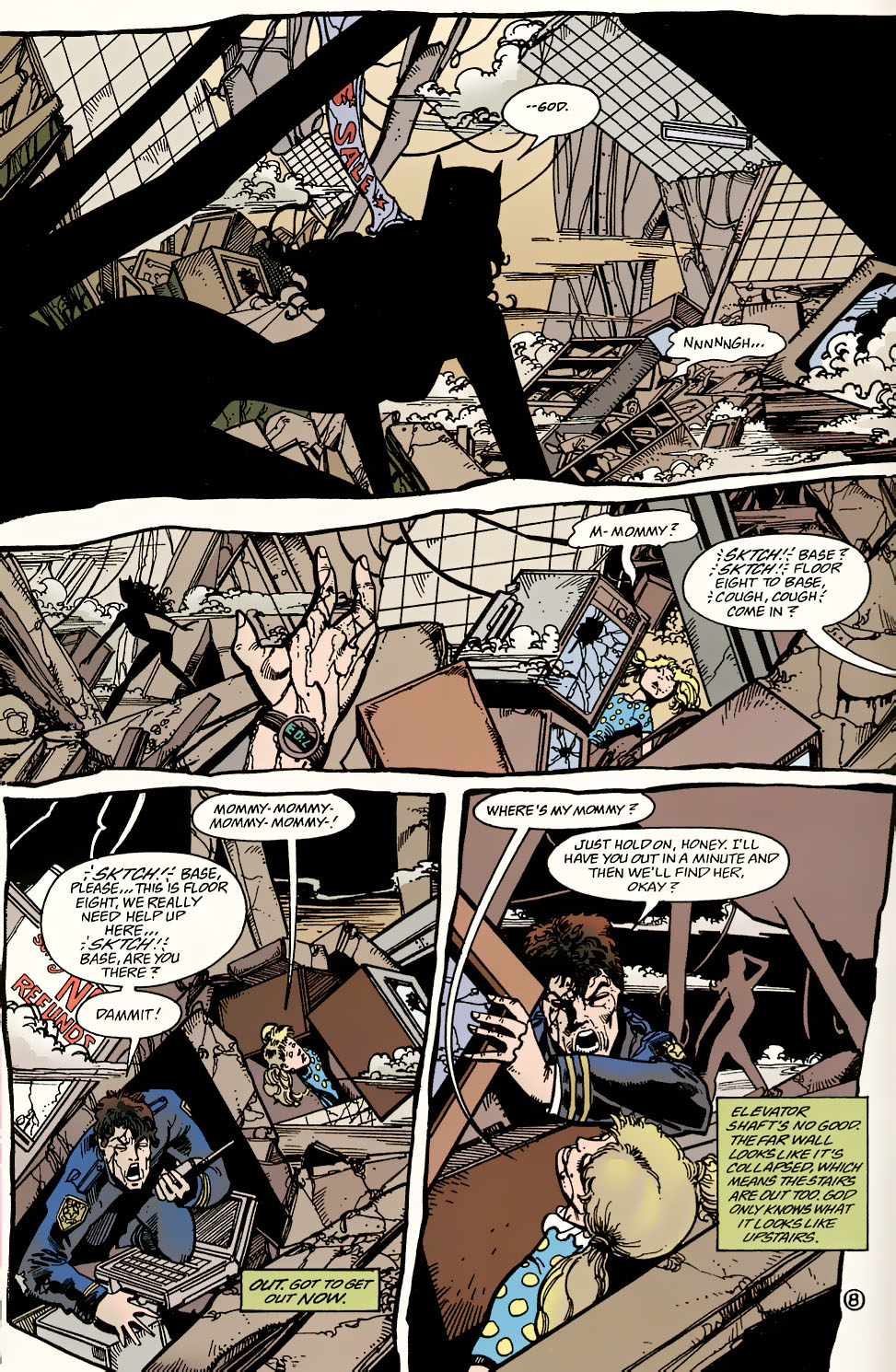 Read online Batman: Cataclysm comic -  Issue #7 - 9