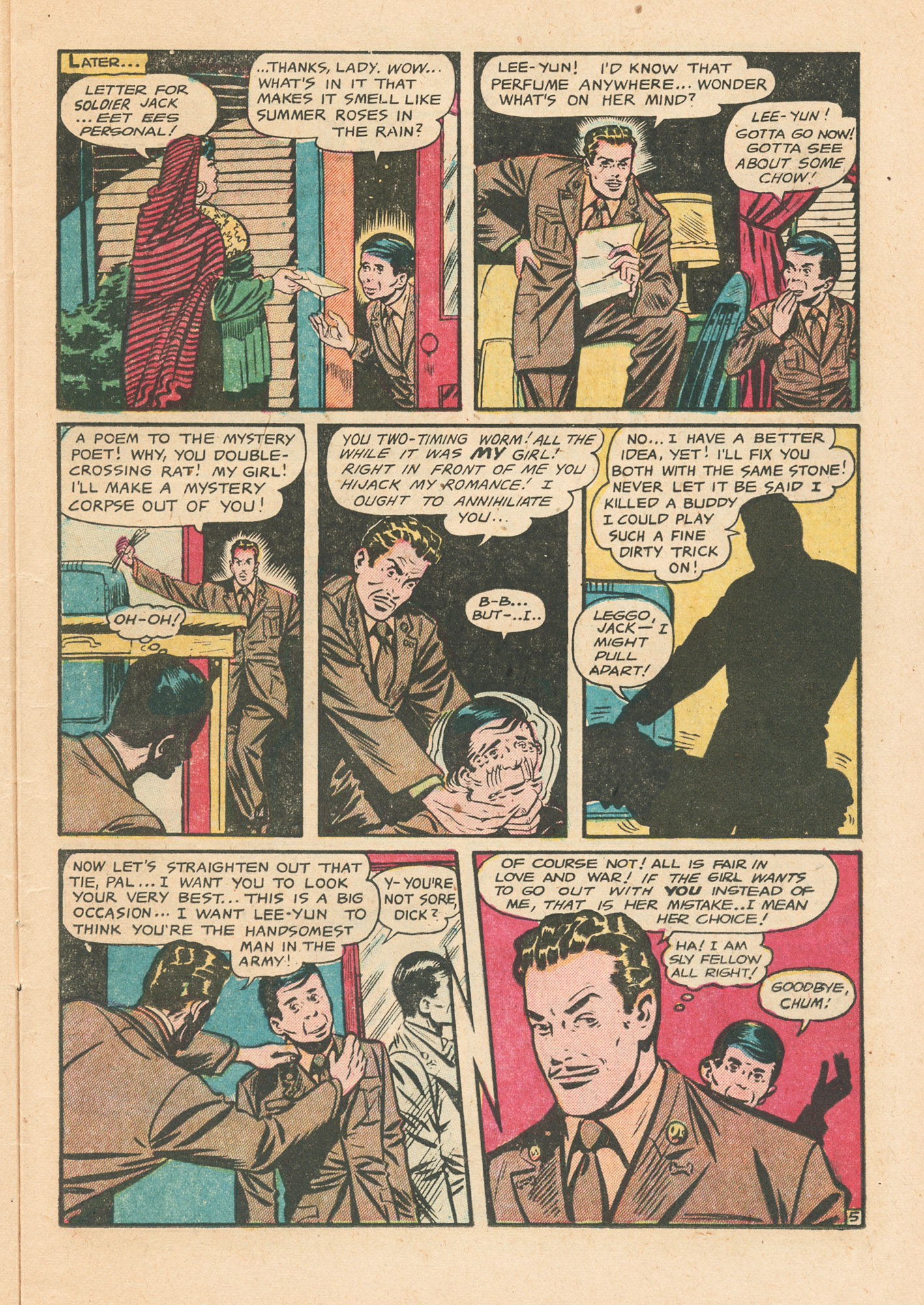 Read online War Stories (1952) comic -  Issue #4 - 16