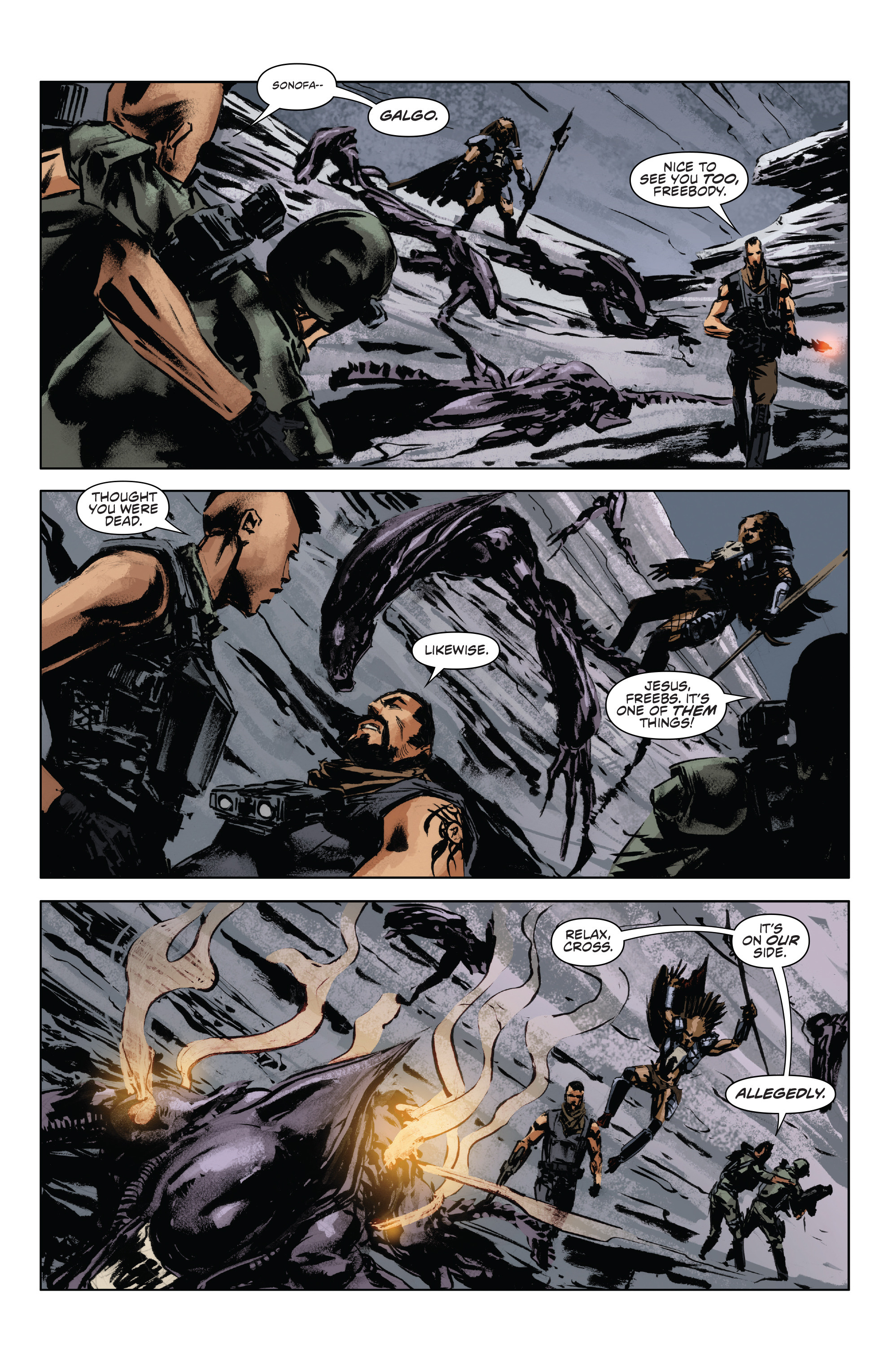 Read online Alien Vs. Predator: Life and Death comic -  Issue #1 - 26