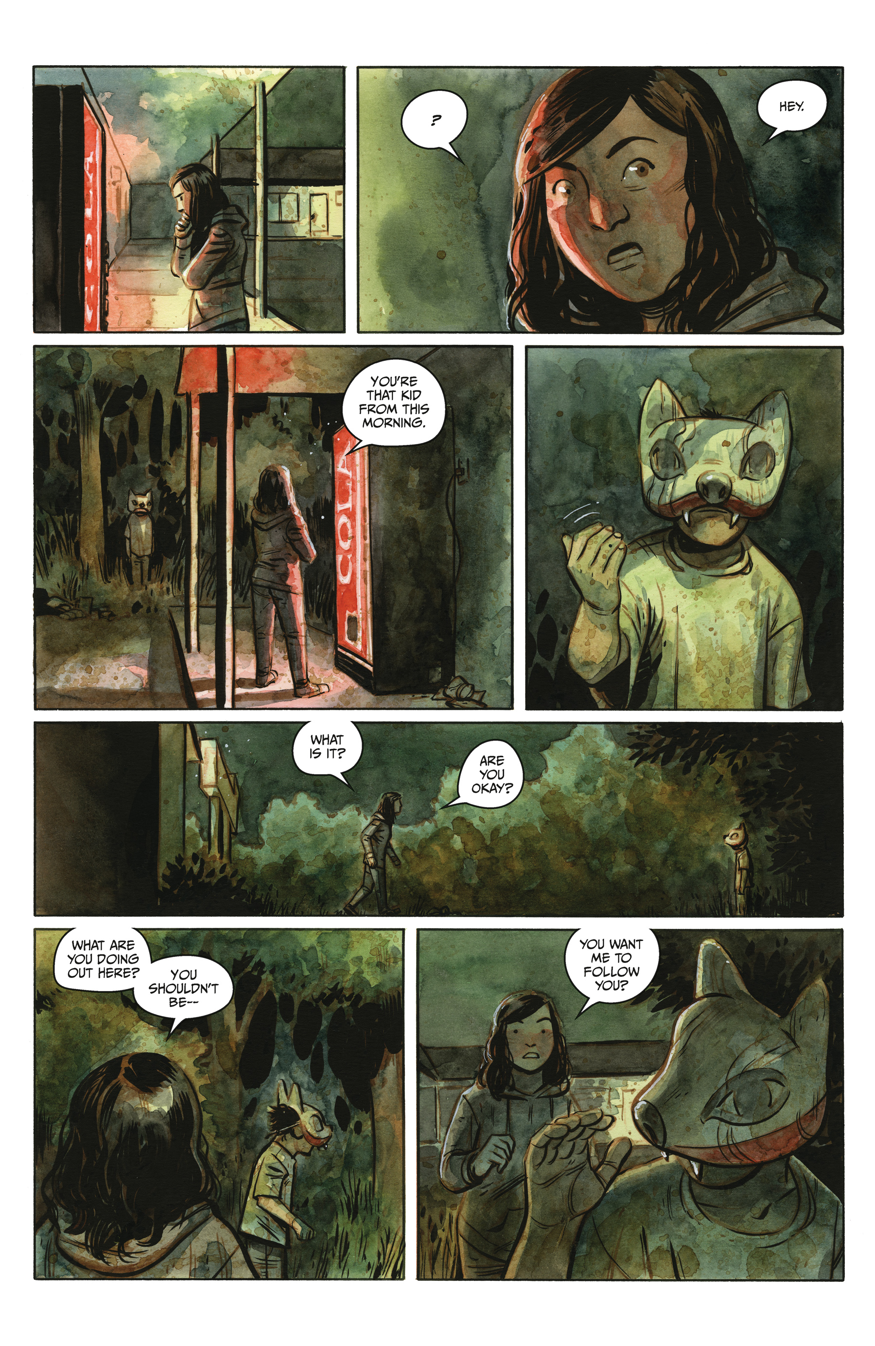 Read online The Lonesome Hunters: The Wolf Child comic -  Issue #1 - 21