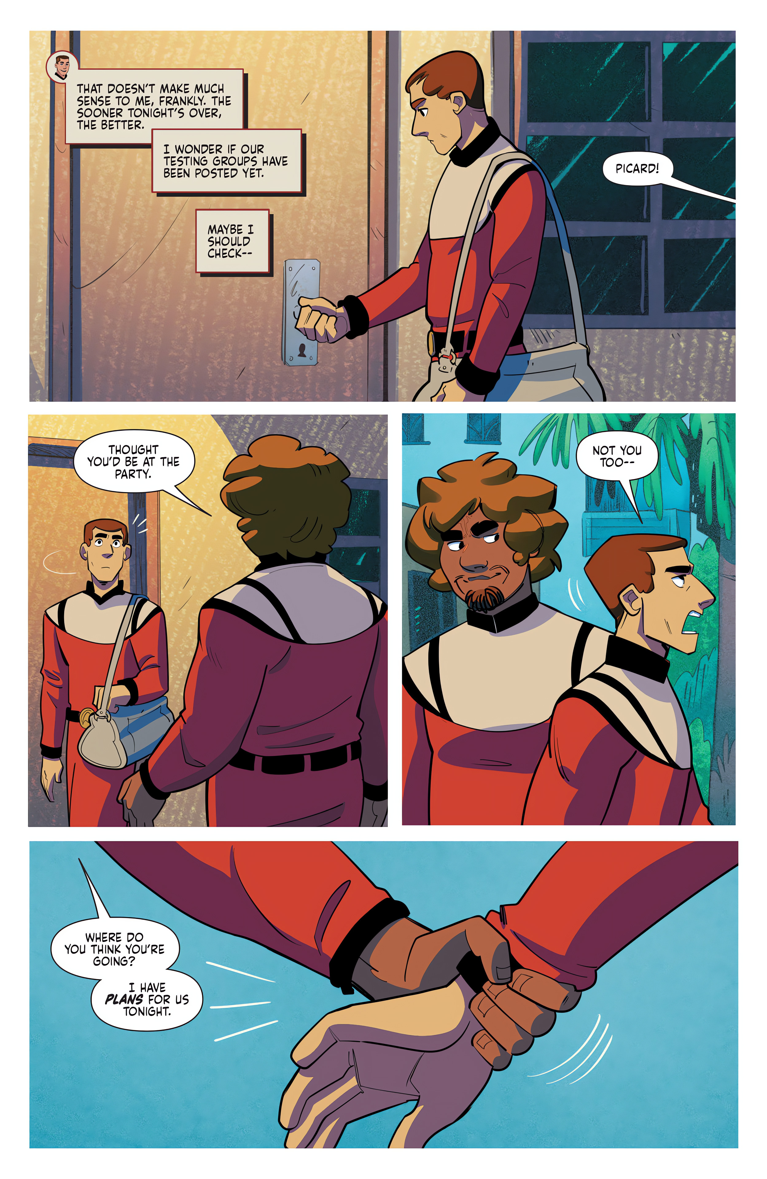 Read online Star Trek: Picard's Academy comic -  Issue #1 - 15