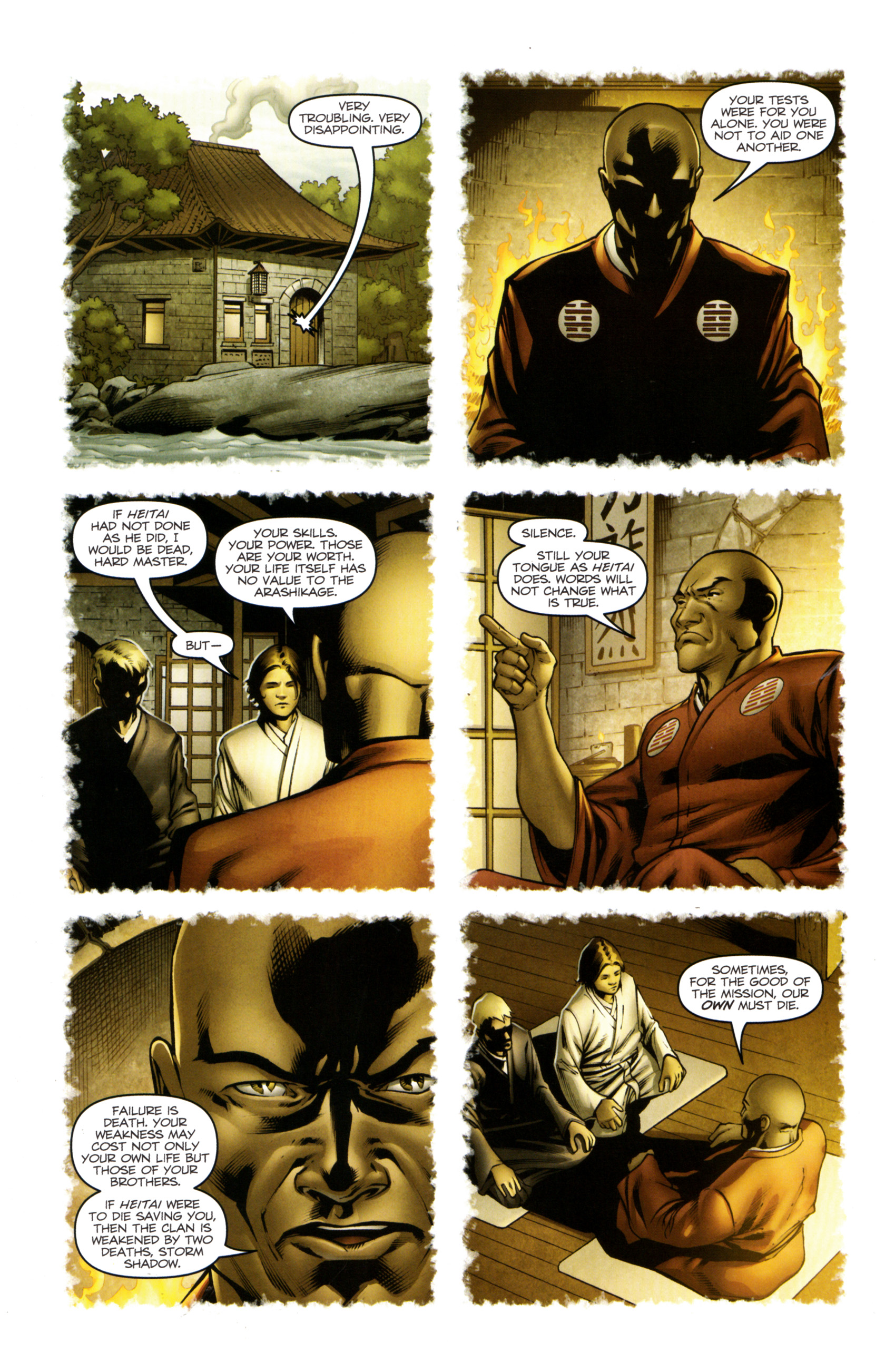 Read online Snake Eyes and Storm Shadow comic -  Issue #13 - 16