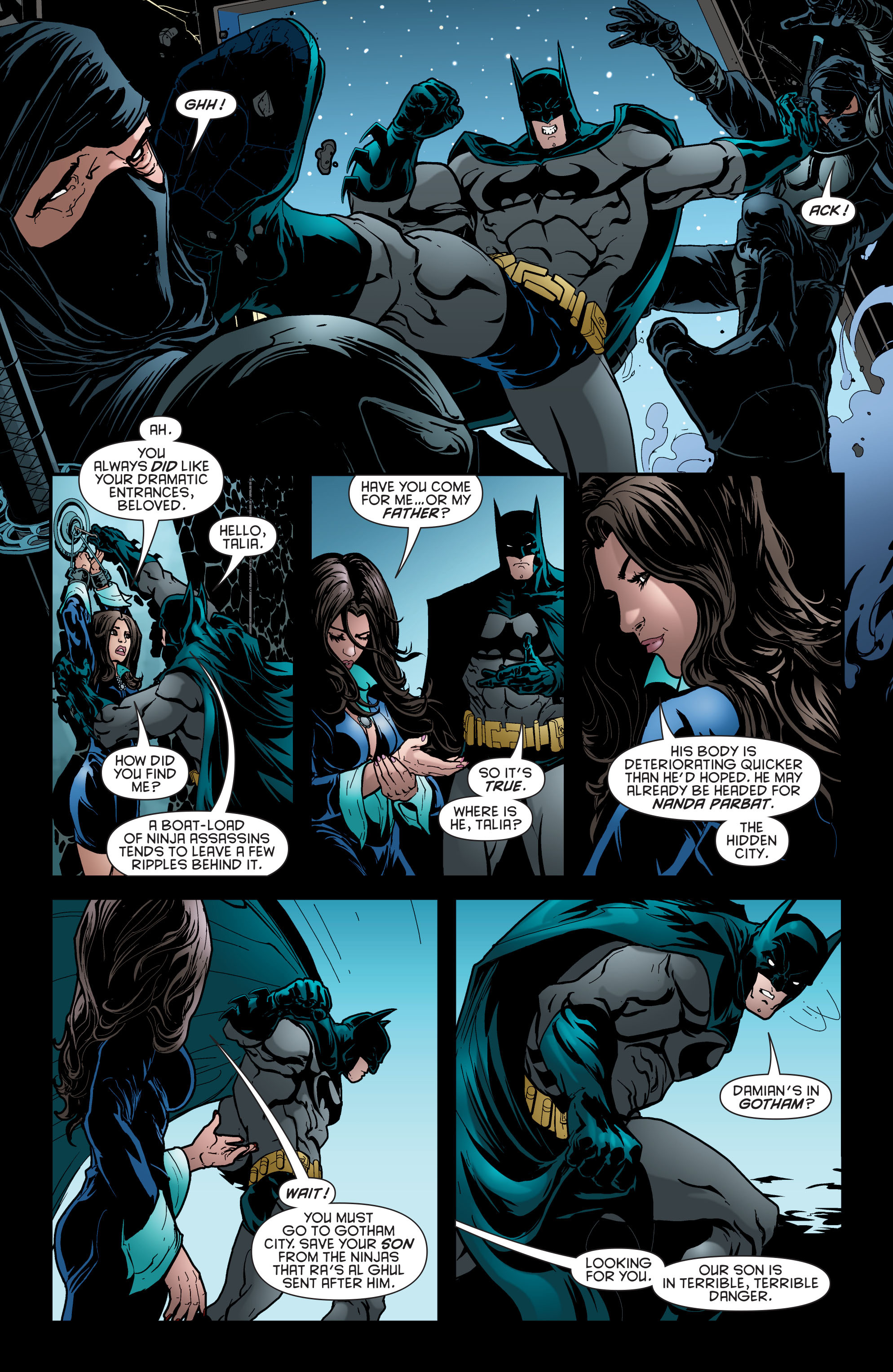 Read online Batman: The Resurrection of Ra's al Ghul comic -  Issue # TPB - 101