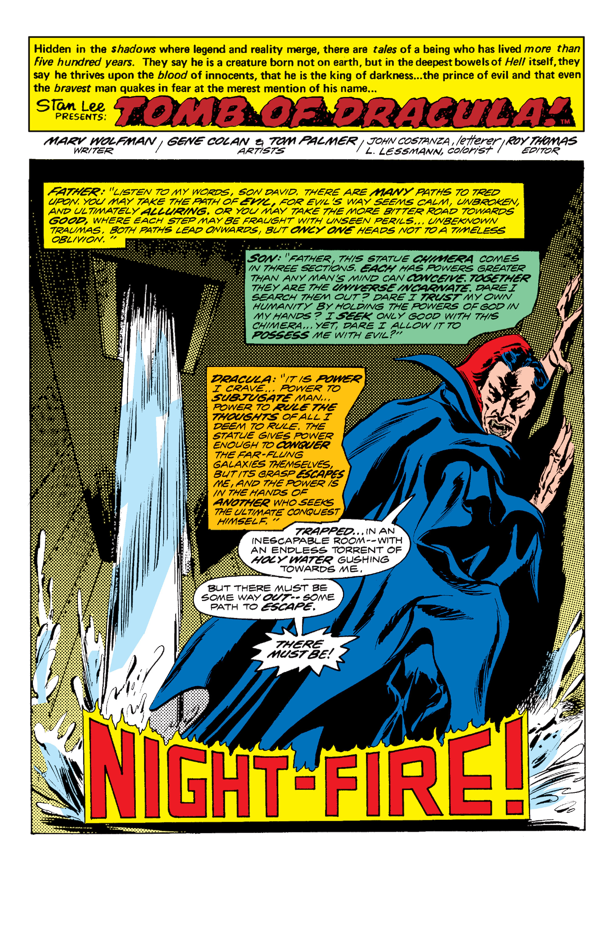 Read online Tomb of Dracula (1972) comic -  Issue # _The Complete Collection 3 (Part 1) - 72
