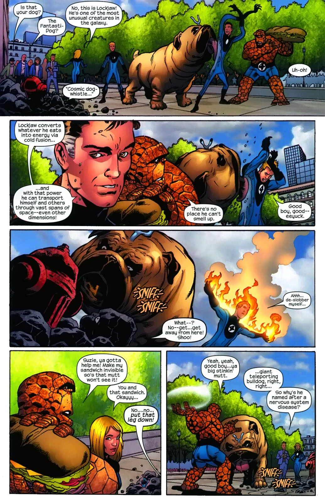 Read online Marvel Adventures Fantastic Four comic -  Issue #8 - 8