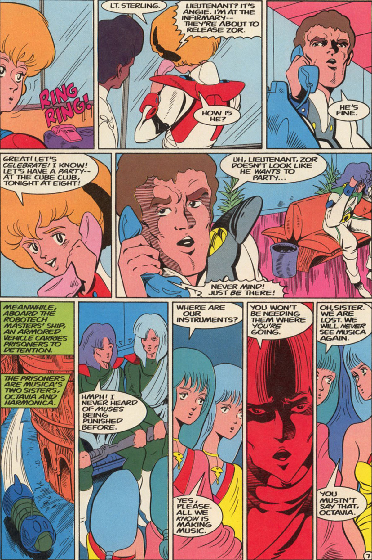 Read online Robotech Masters comic -  Issue #20 - 9