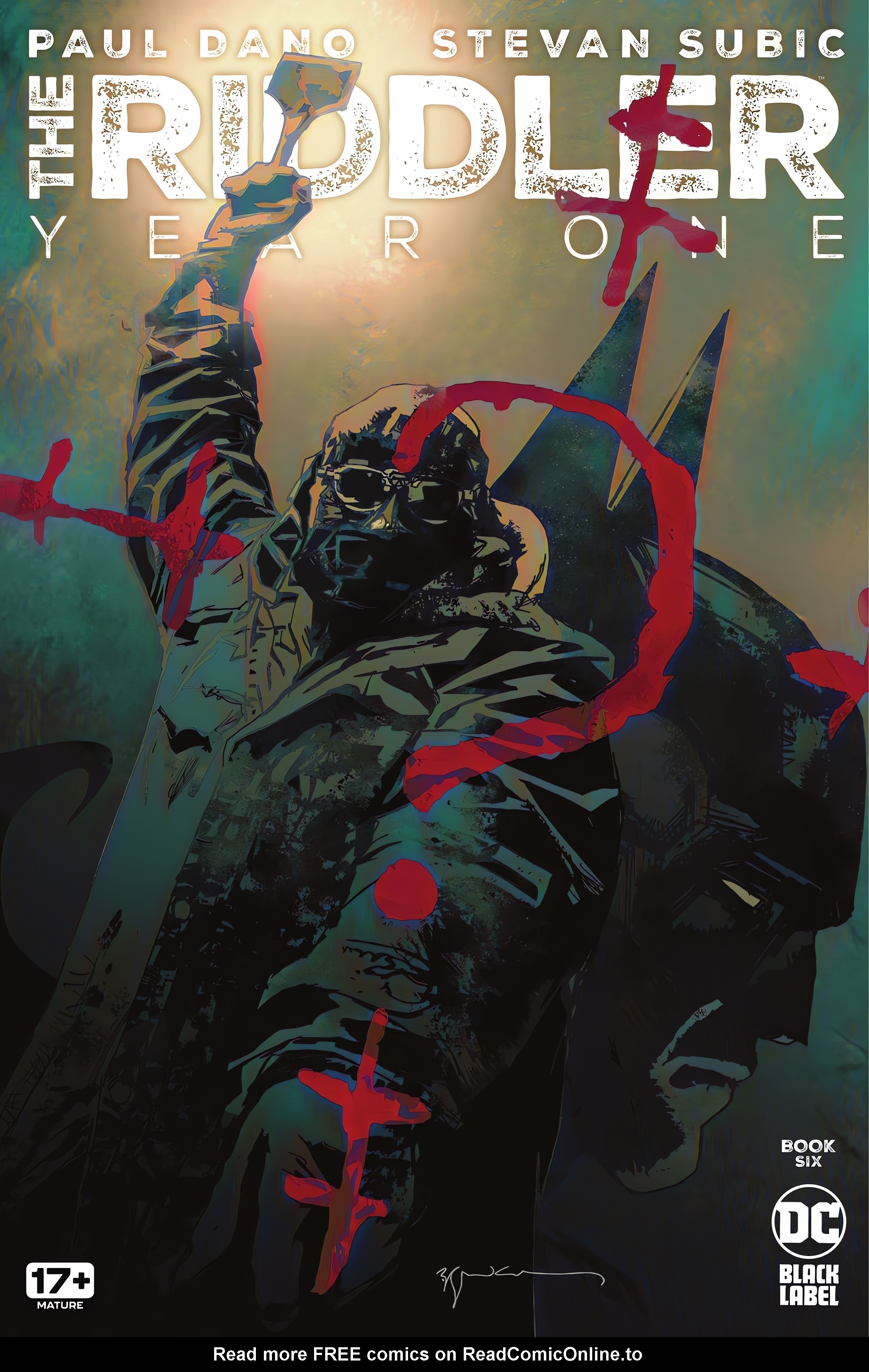 Read online The Riddler: Year One comic -  Issue #6 - 1