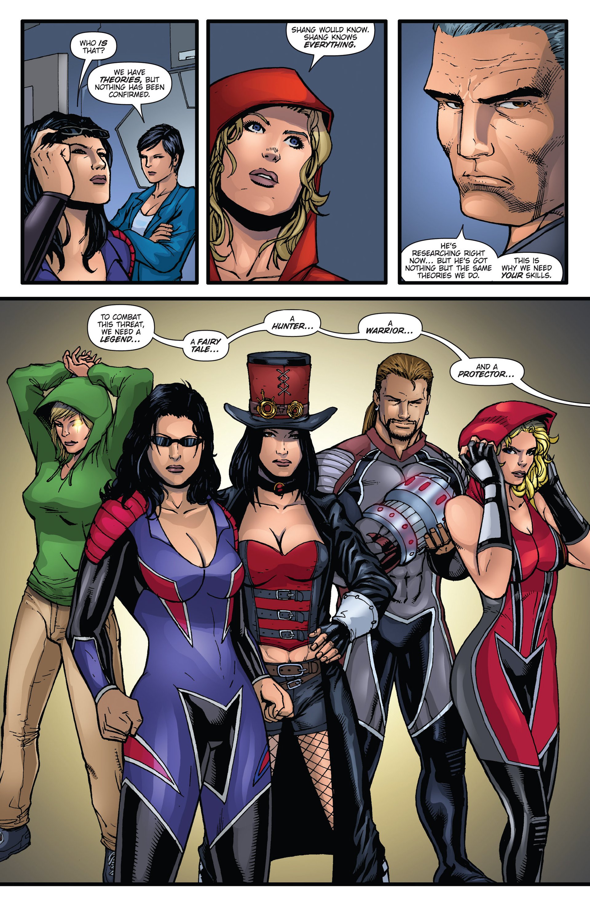 Read online Grimm Fairy Tales presents Realm Knights comic -  Issue #1 - 21