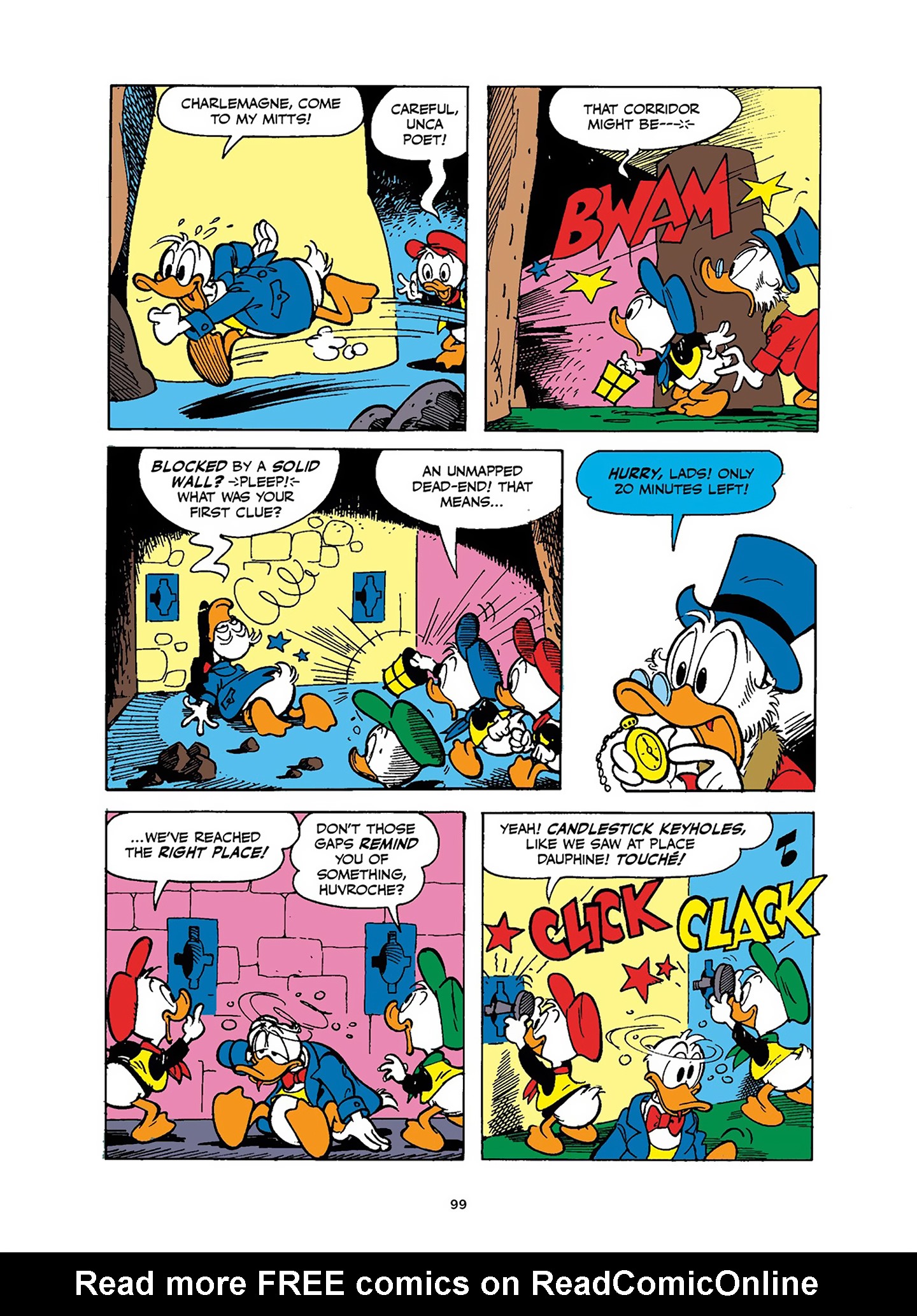 Read online Uncle Scrooge and Donald Duck in Les Misérables and War and Peace comic -  Issue # TPB (Part 1) - 100