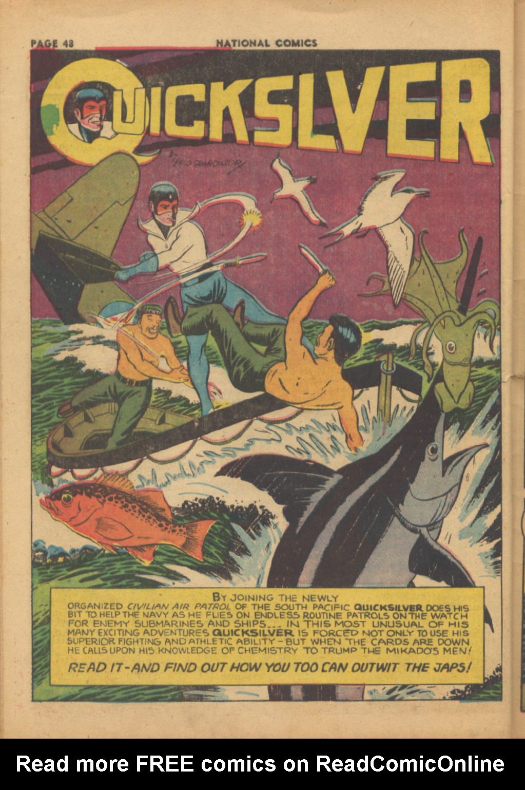 Read online National Comics comic -  Issue #34 - 50