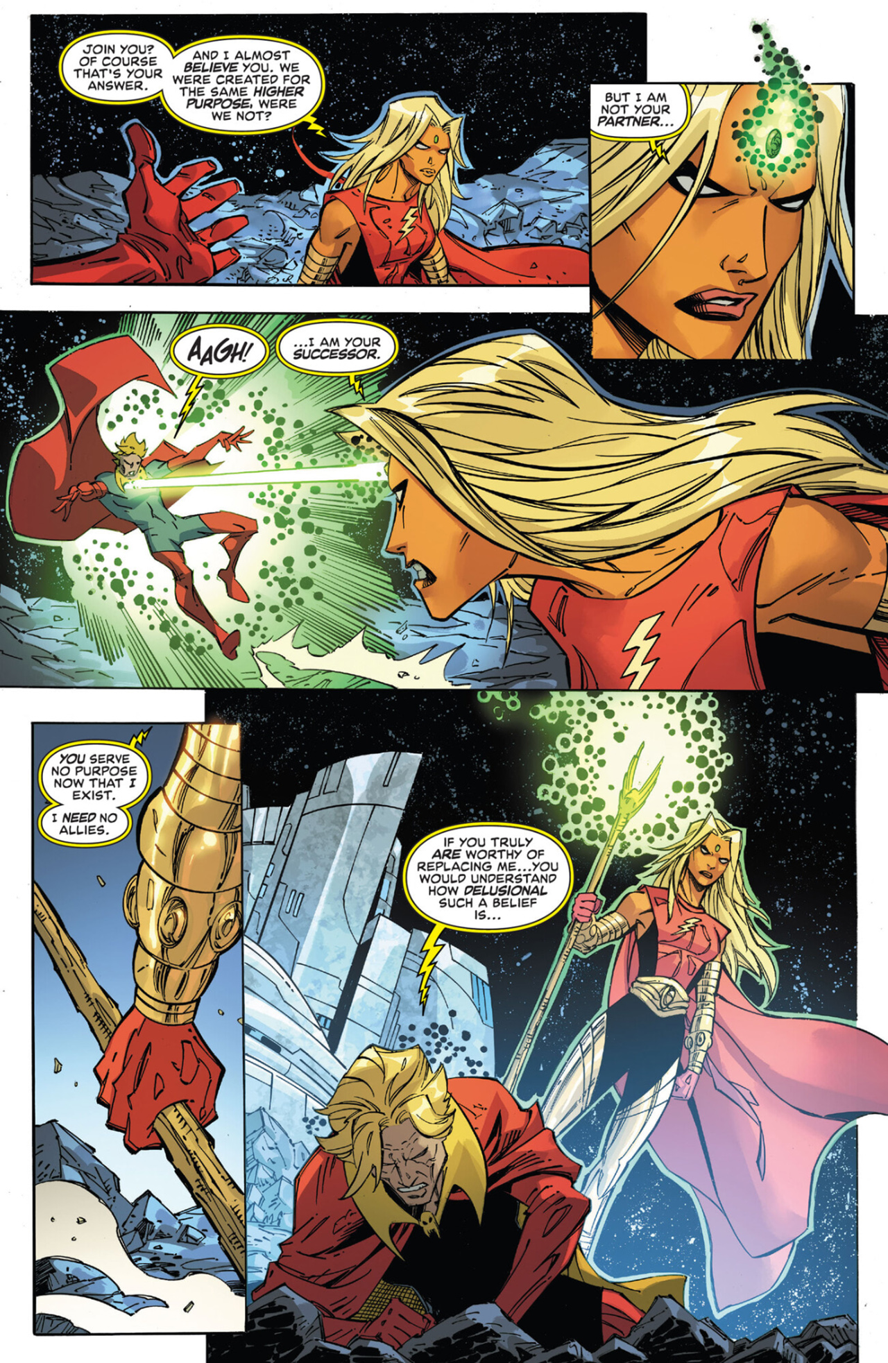 Read online Warlock: Rebirth comic -  Issue #4 - 17