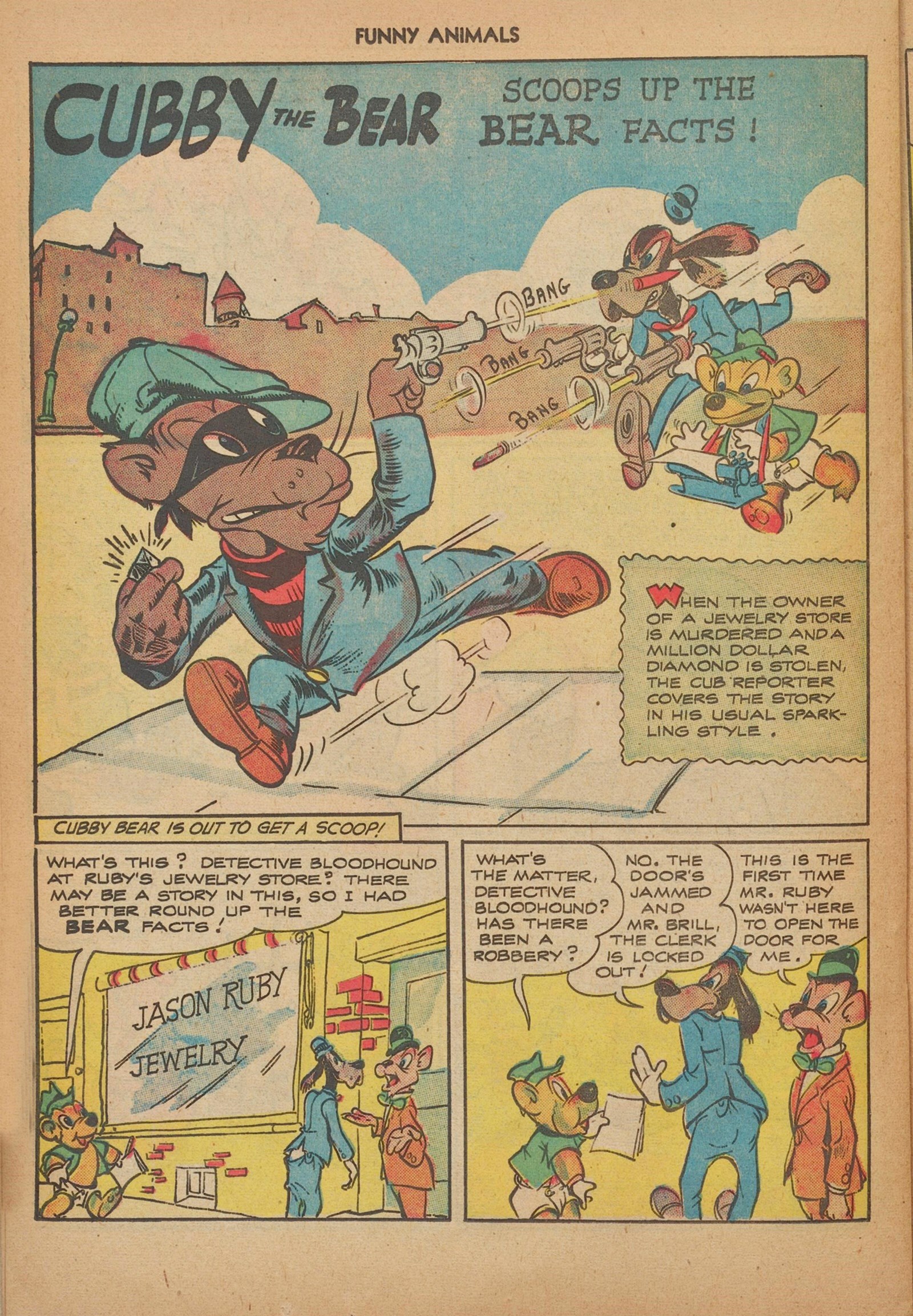 Read online Fawcett's Funny Animals comic -  Issue #62 - 22
