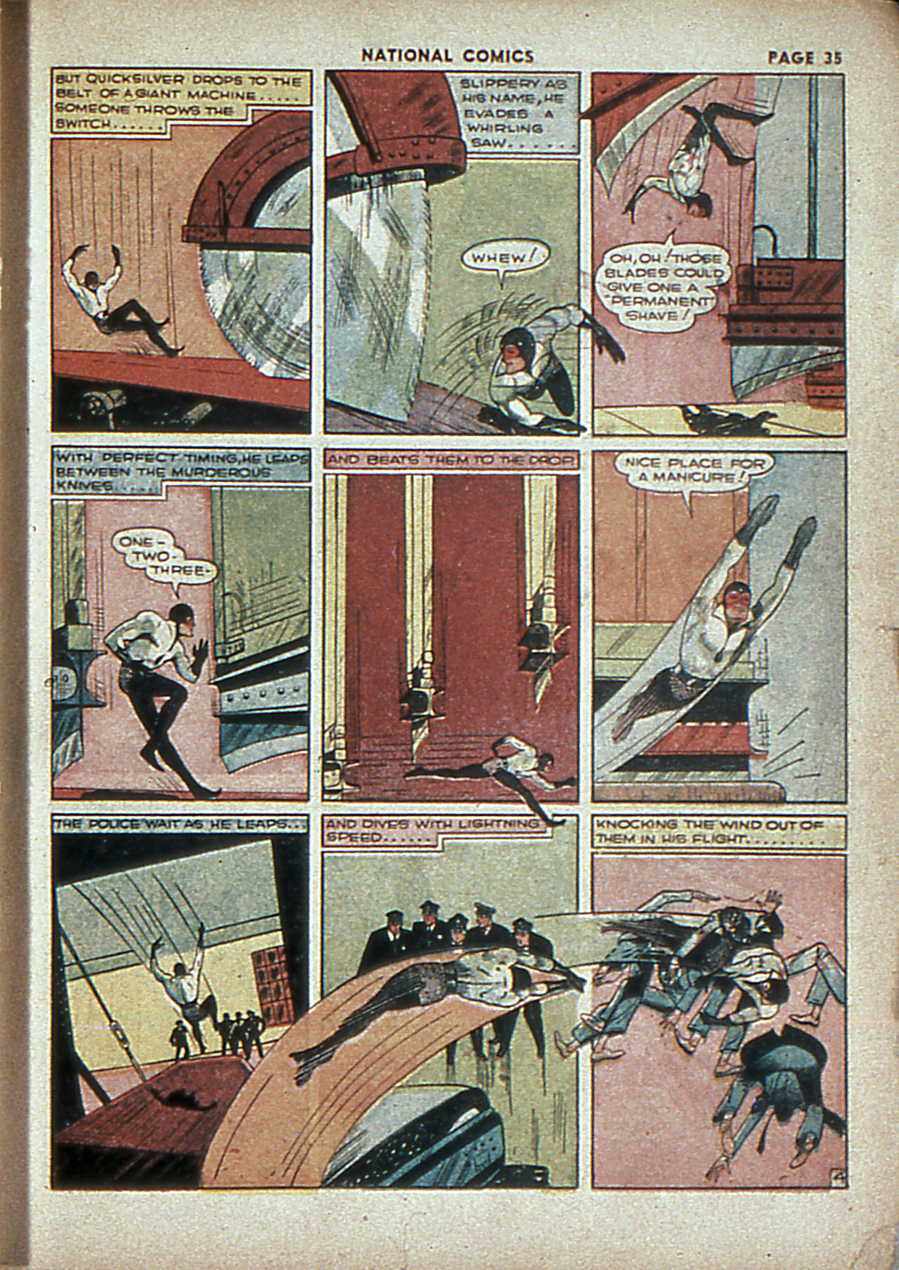 Read online National Comics comic -  Issue #5 - 38