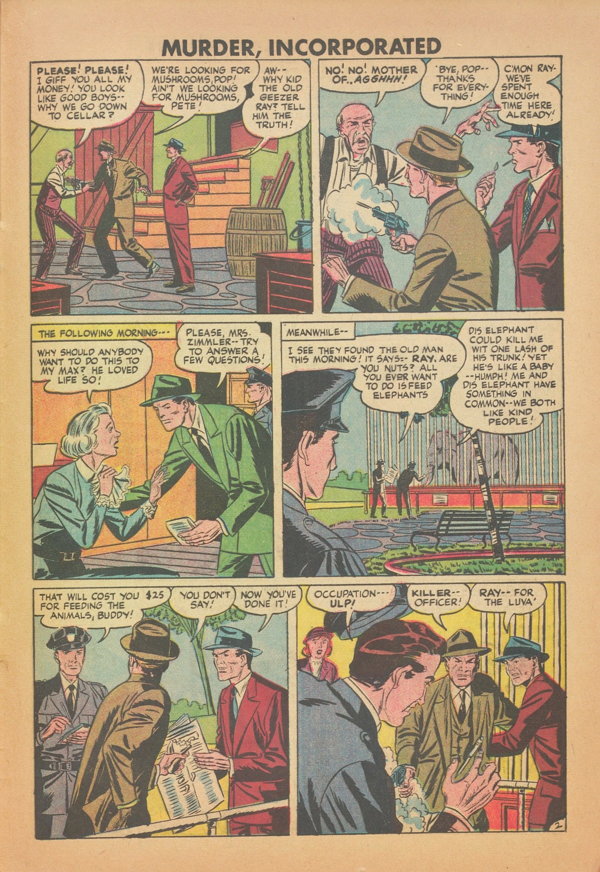 Read online Murder Incorporated (1950) comic -  Issue #2 - 25