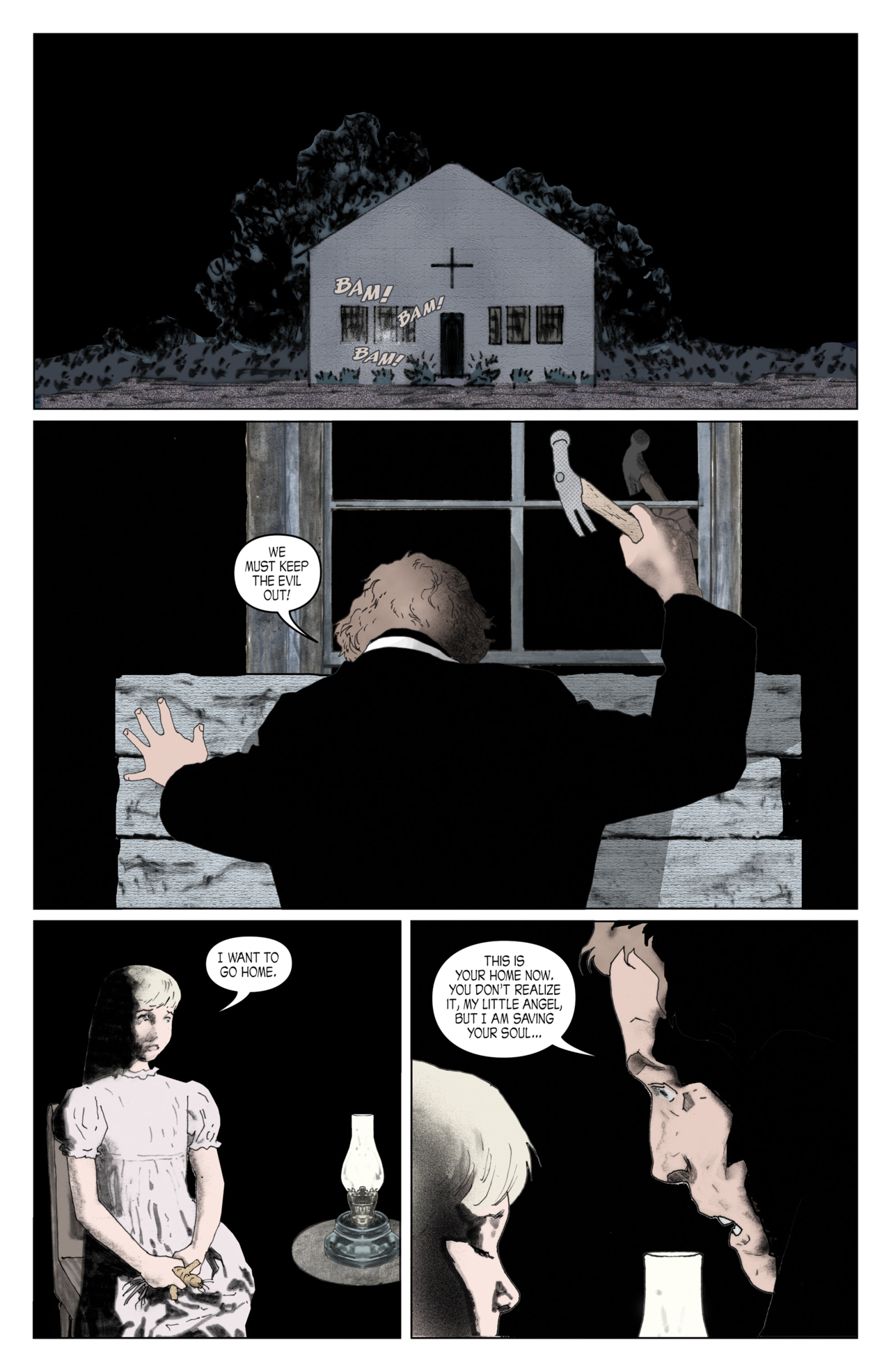 Read online John Carpenter's Night Terrors comic -  Issue # Black Sparrow - 88