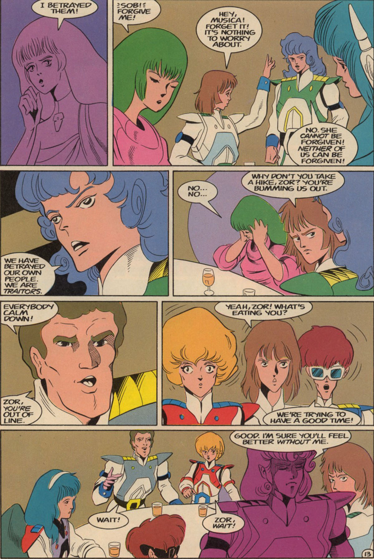 Read online Robotech Masters comic -  Issue #20 - 17