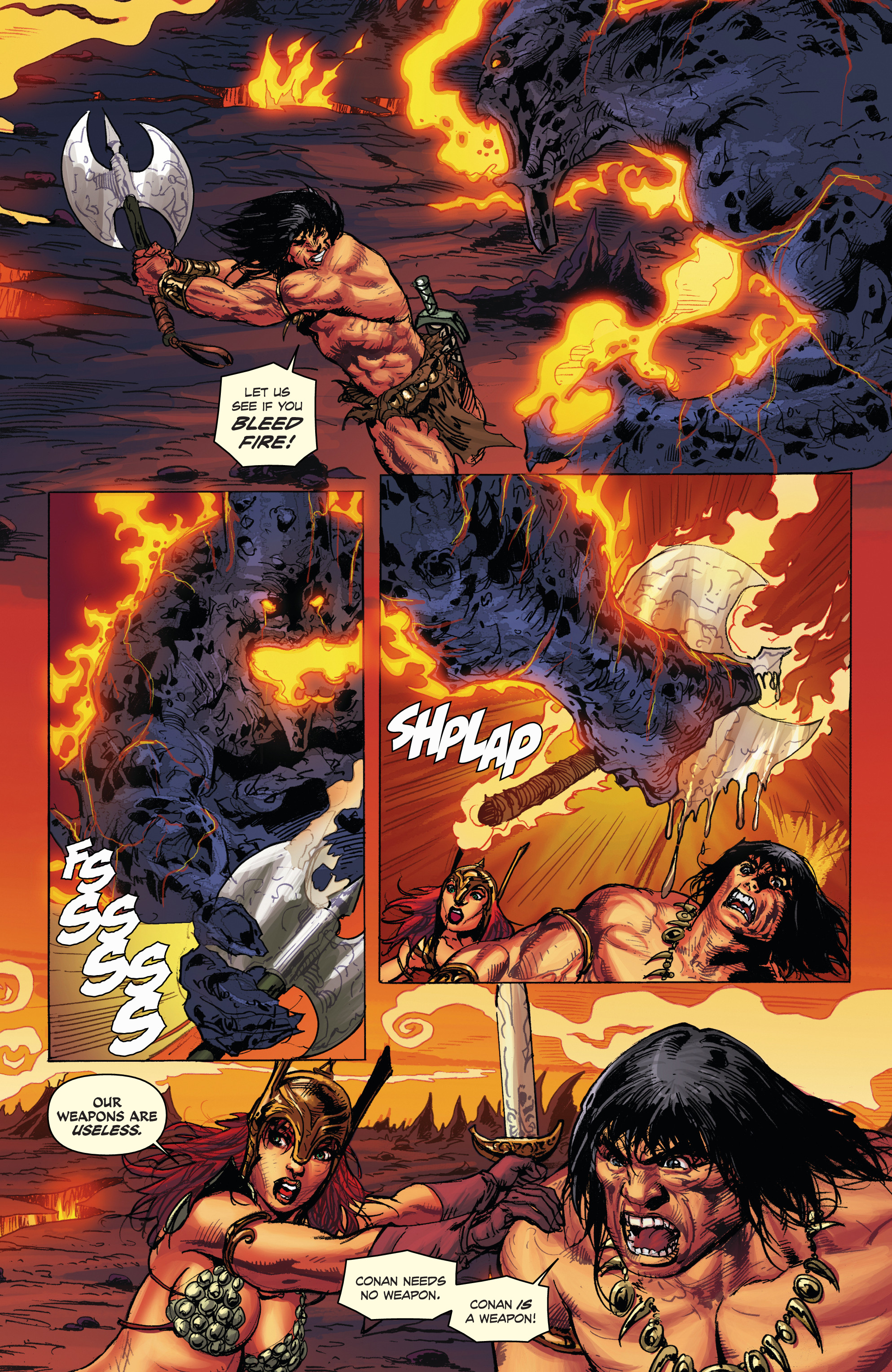 Read online Red Sonja/Conan comic -  Issue # _TPB - 84