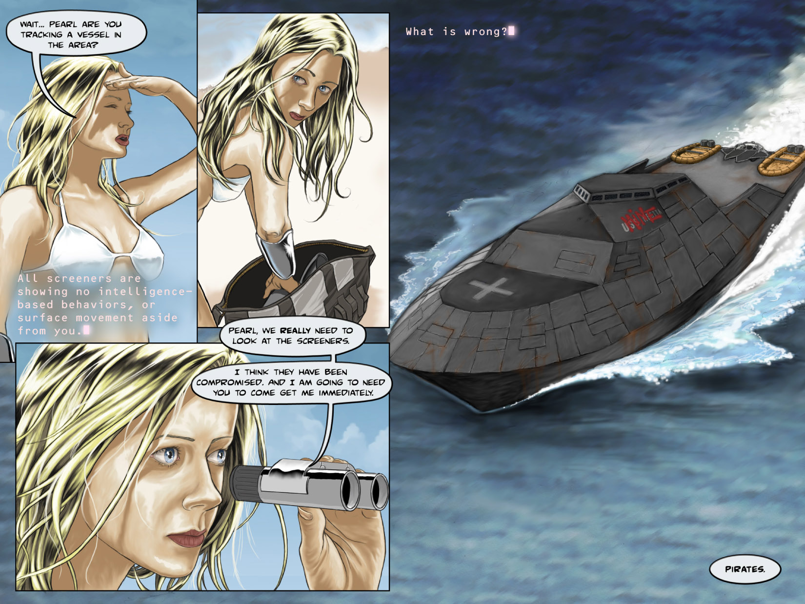 Read online Azure comic -  Issue #2 - 7