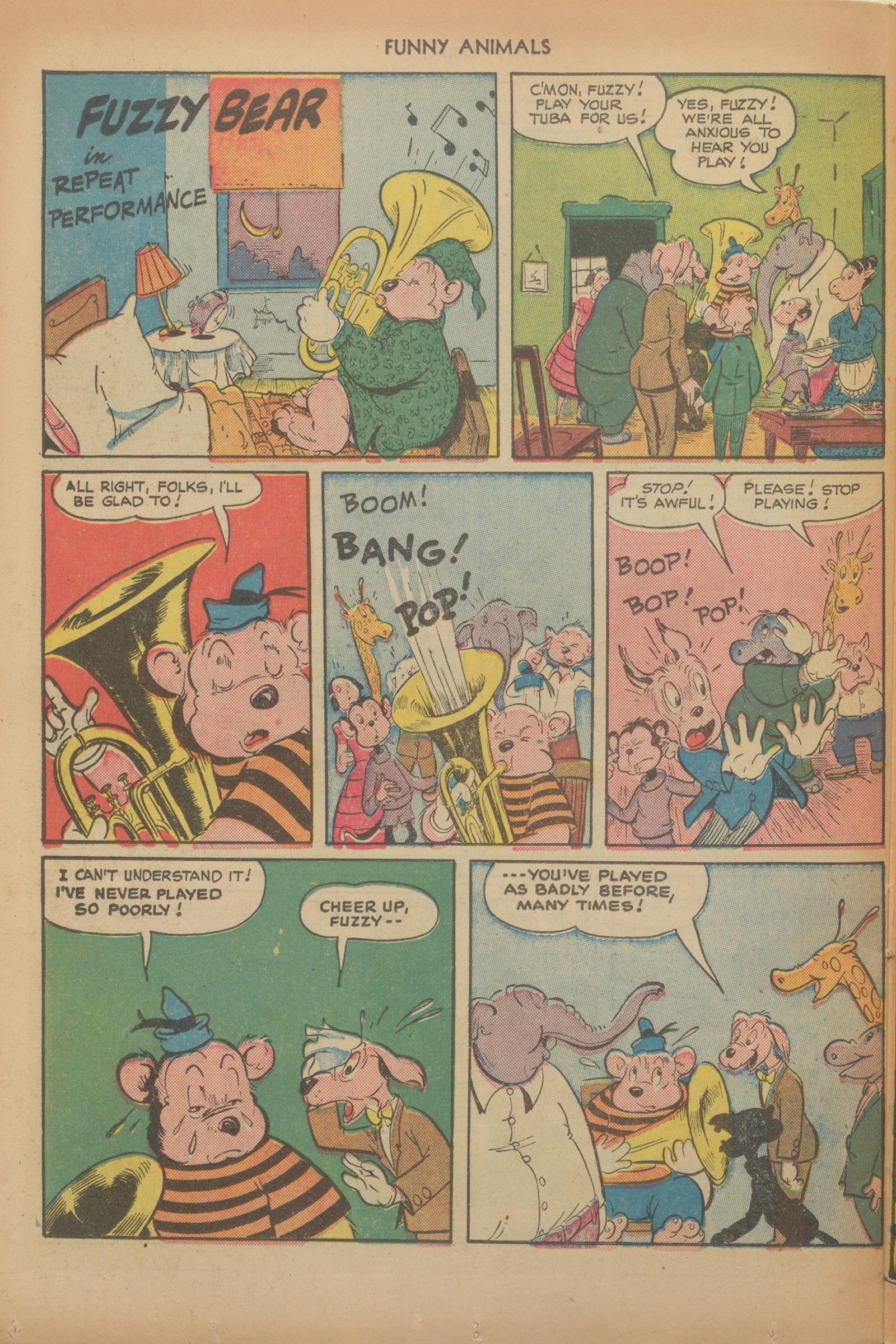 Read online Fawcett's Funny Animals comic -  Issue #68 - 26