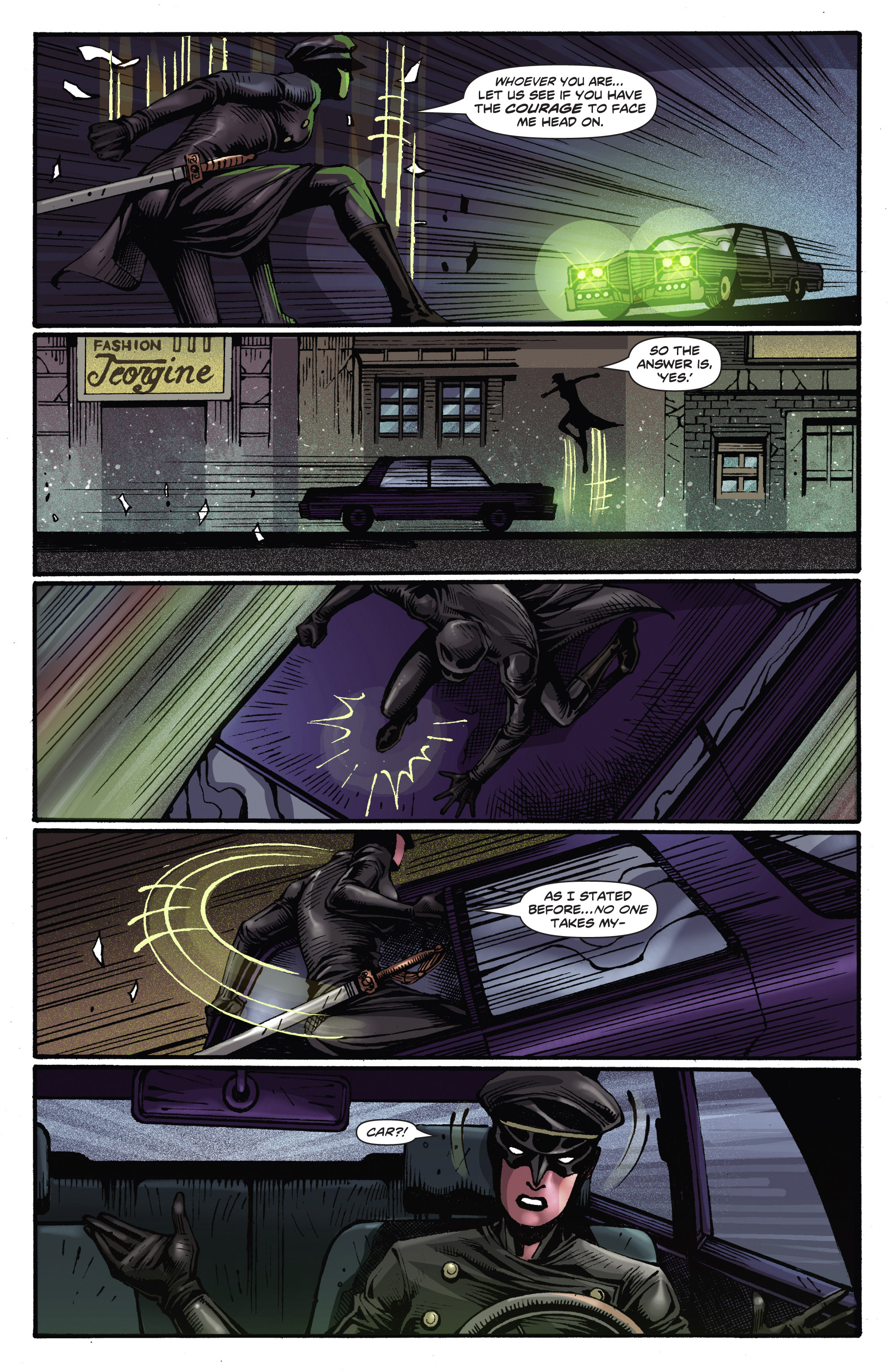 Read online Swords of Sorrow: Masquerade & Kato comic -  Issue # Full - 9